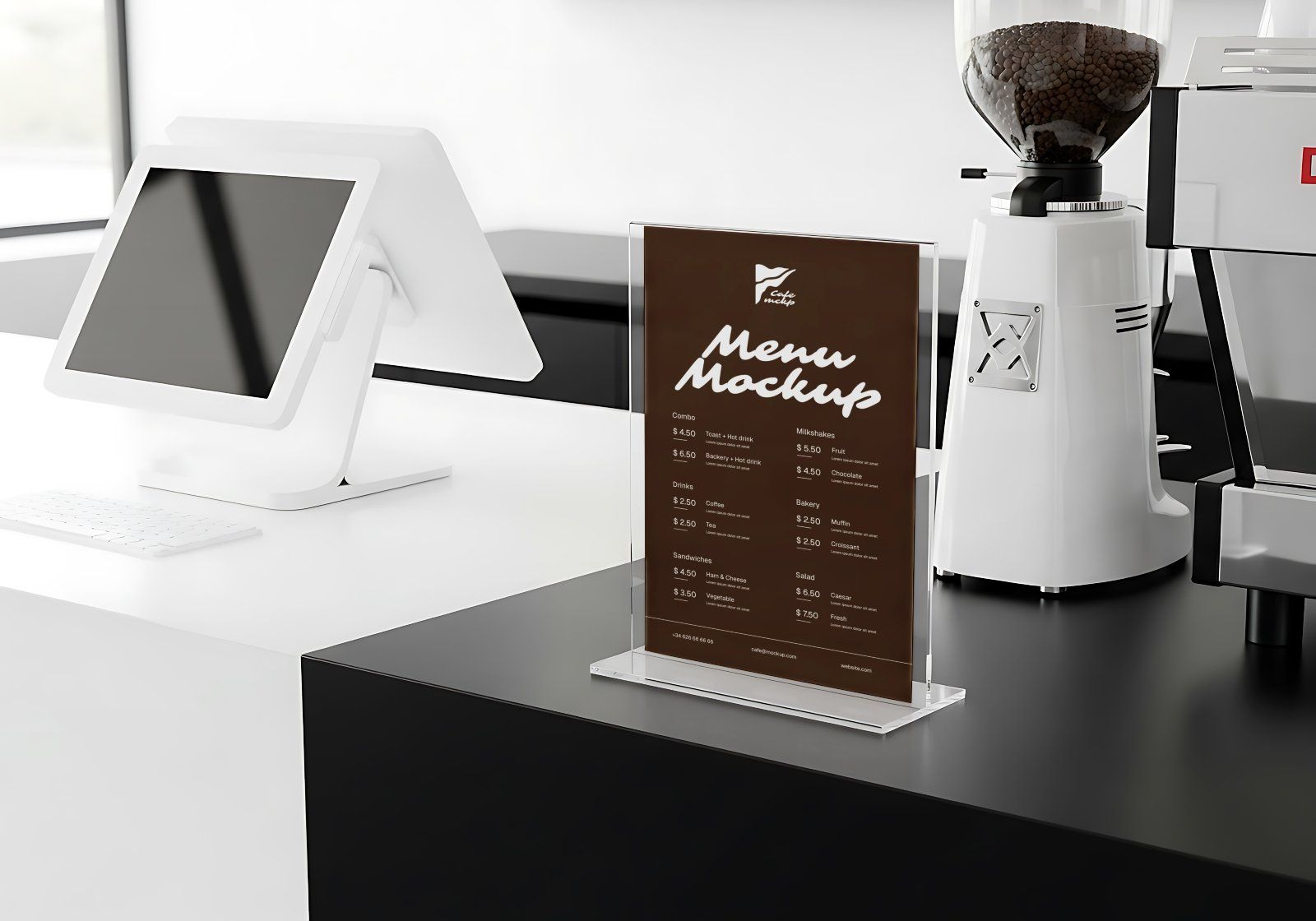 Premium Branding Brown Coffee Cafe Mockup — image 13