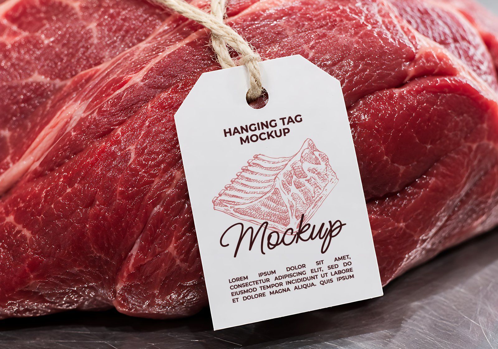 Premium Branding Steak Store Mockup — image 5