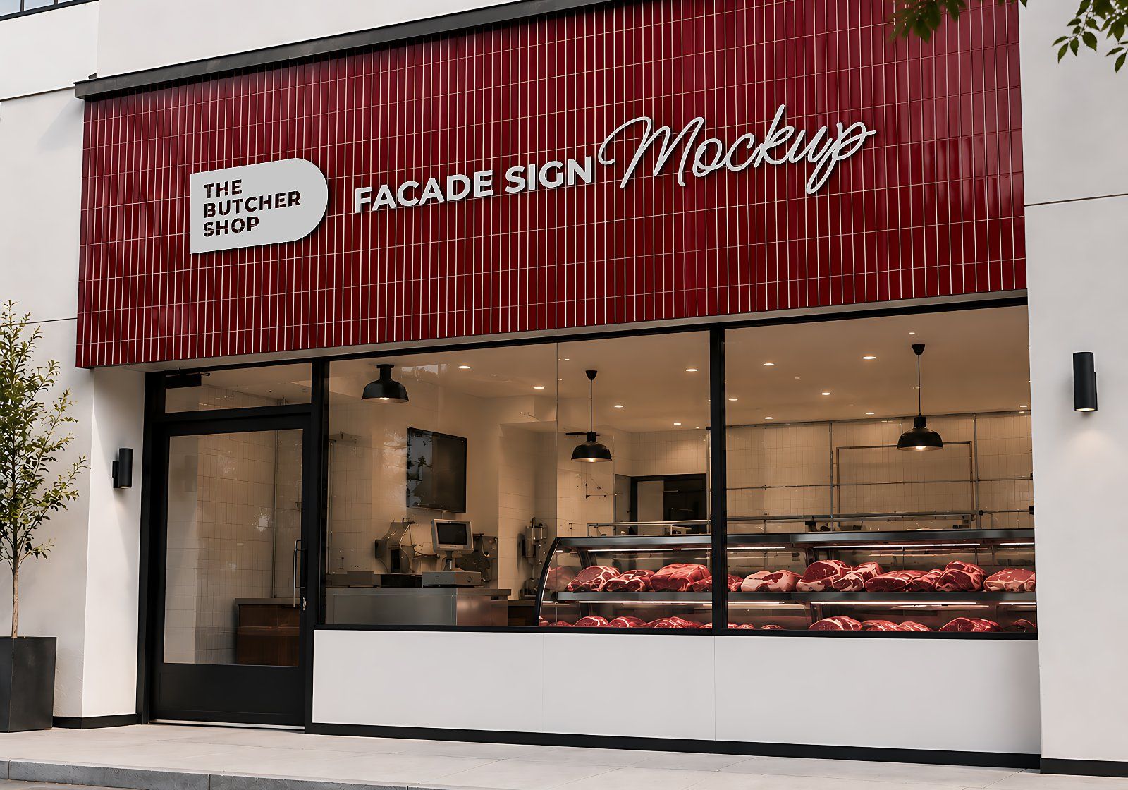Premium Branding Steak Store Mockup — image 10