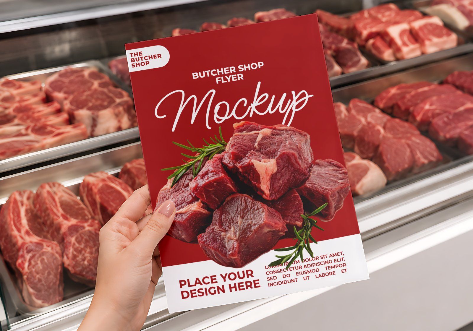 Premium Branding Steak Store Mockup — image 15