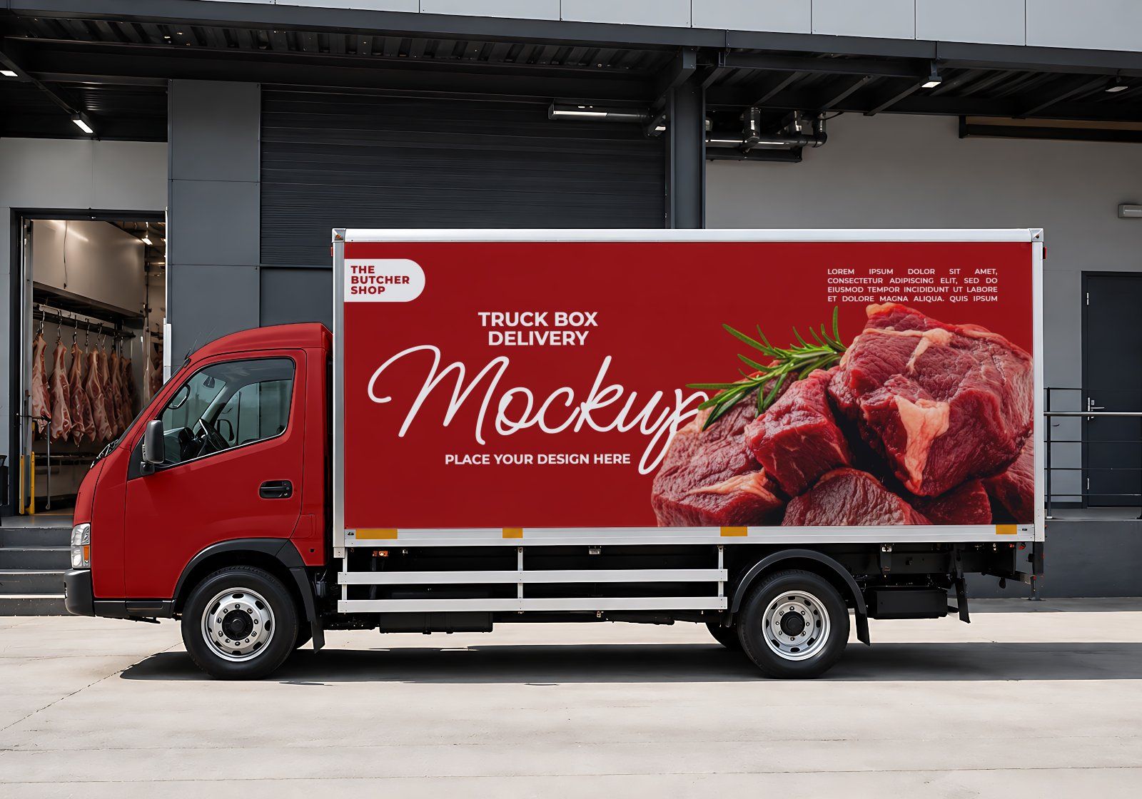 Premium Branding Steak Store Mockup — image 16