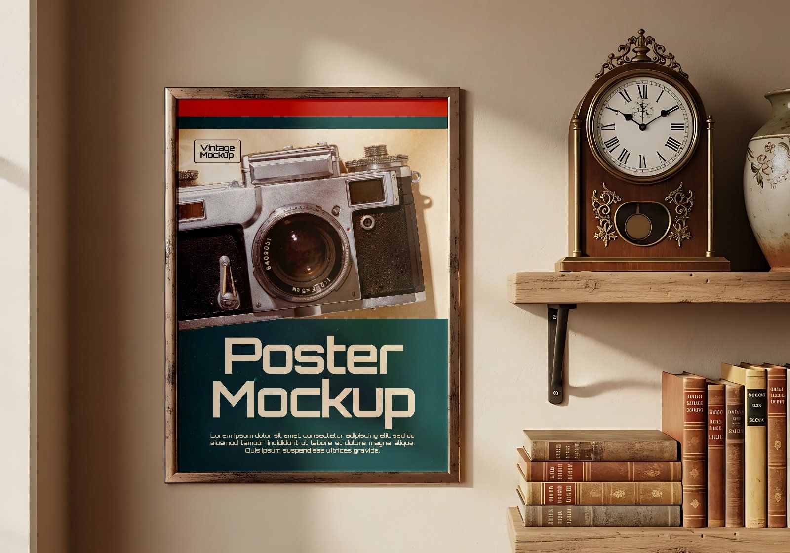 Vintage Item Mockup Bundle – 15 PSD Templates for Retro Branding & Classic Design — image 6