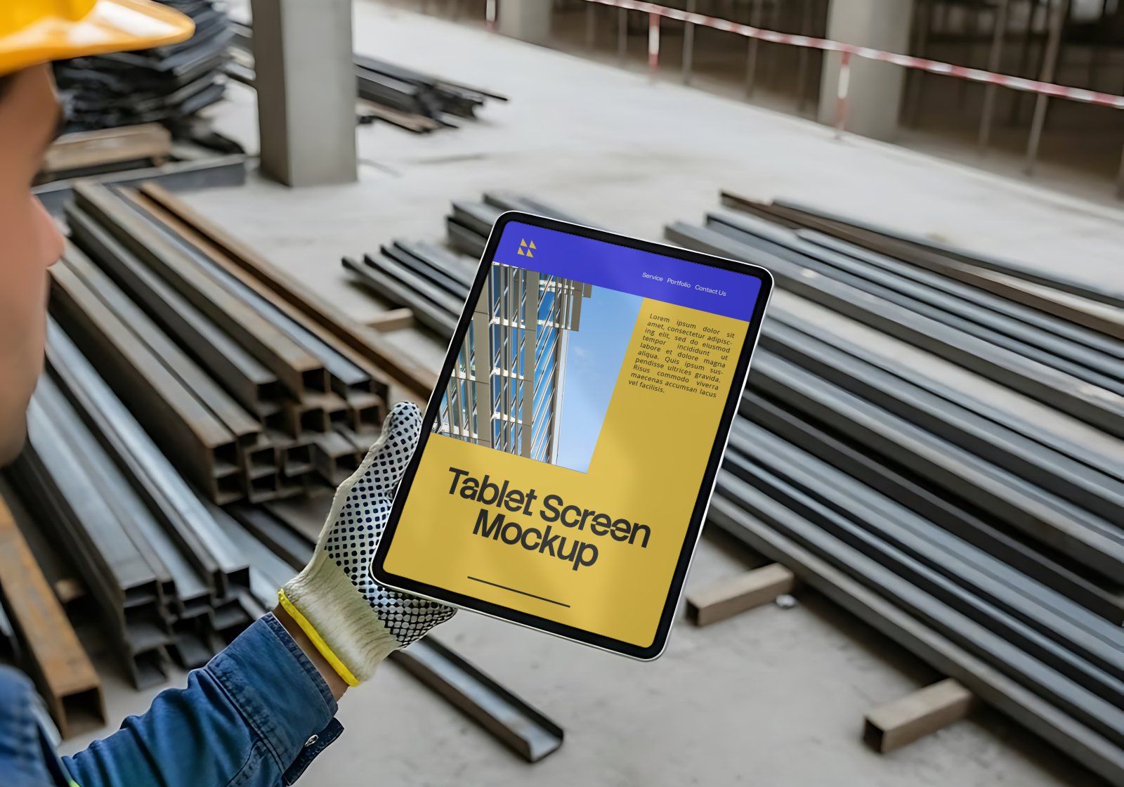 Premium Branding Project Construction Mockup — image 2