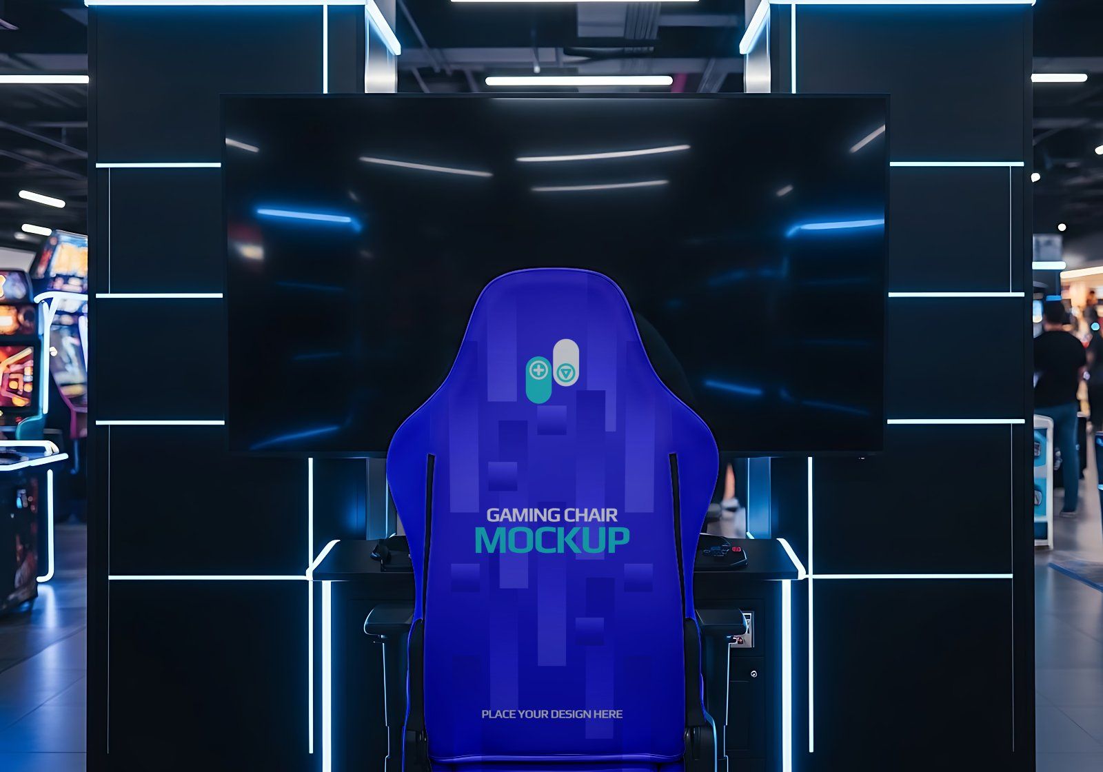 15 Premium Arcade Center Mockup Bundle Gaming Brand — image 13