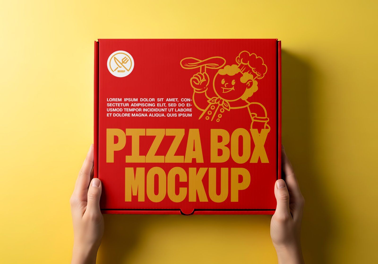 Ultimate Pizza & Fastfood Resto Branding Mockup Bundle – 15 Premium PSD Scenes for Food & Beverage I — image 15
