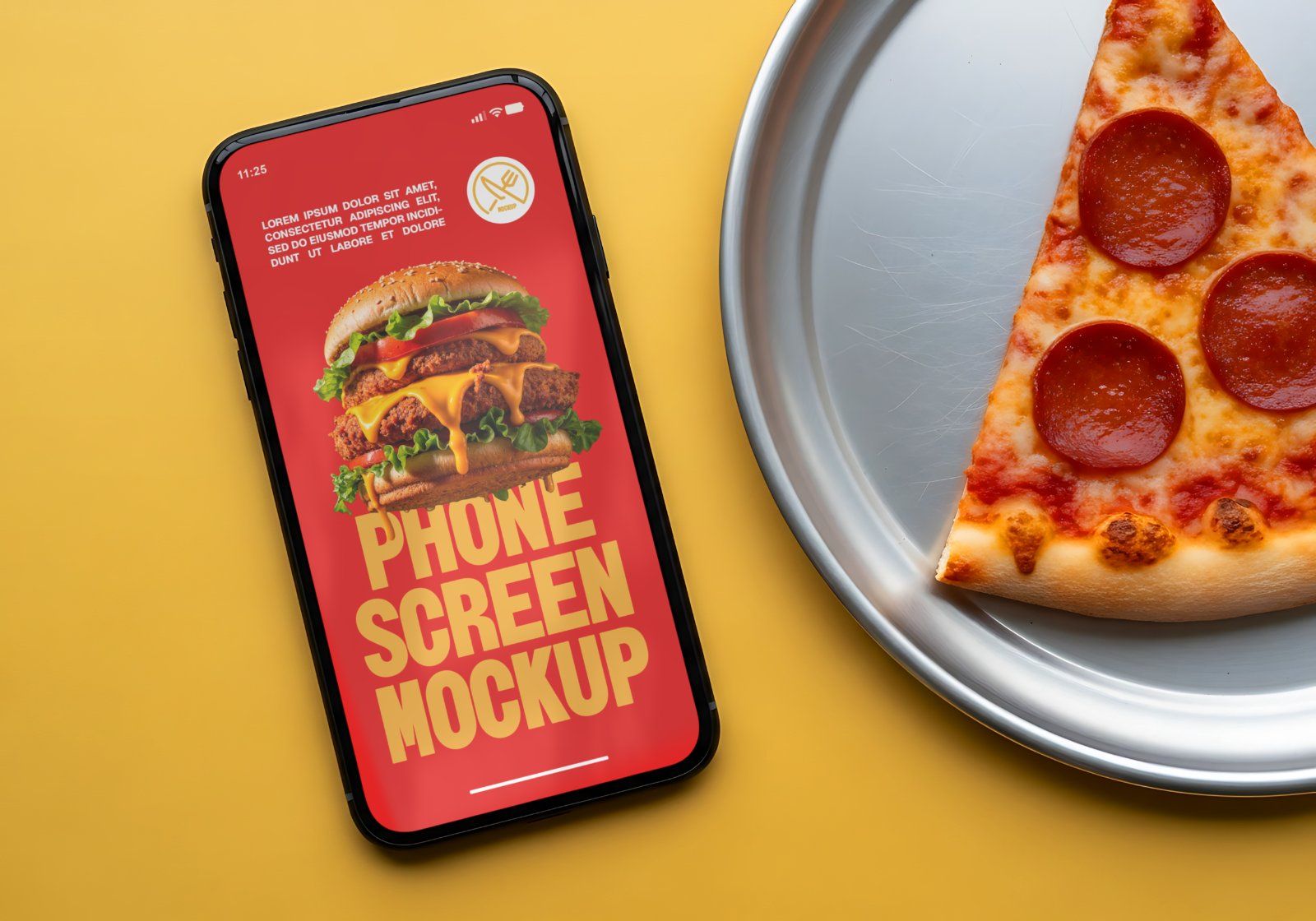 Ultimate Pizza & Fastfood Resto Branding Mockup Bundle – 15 Premium PSD Scenes for Food & Beverage I — image 12