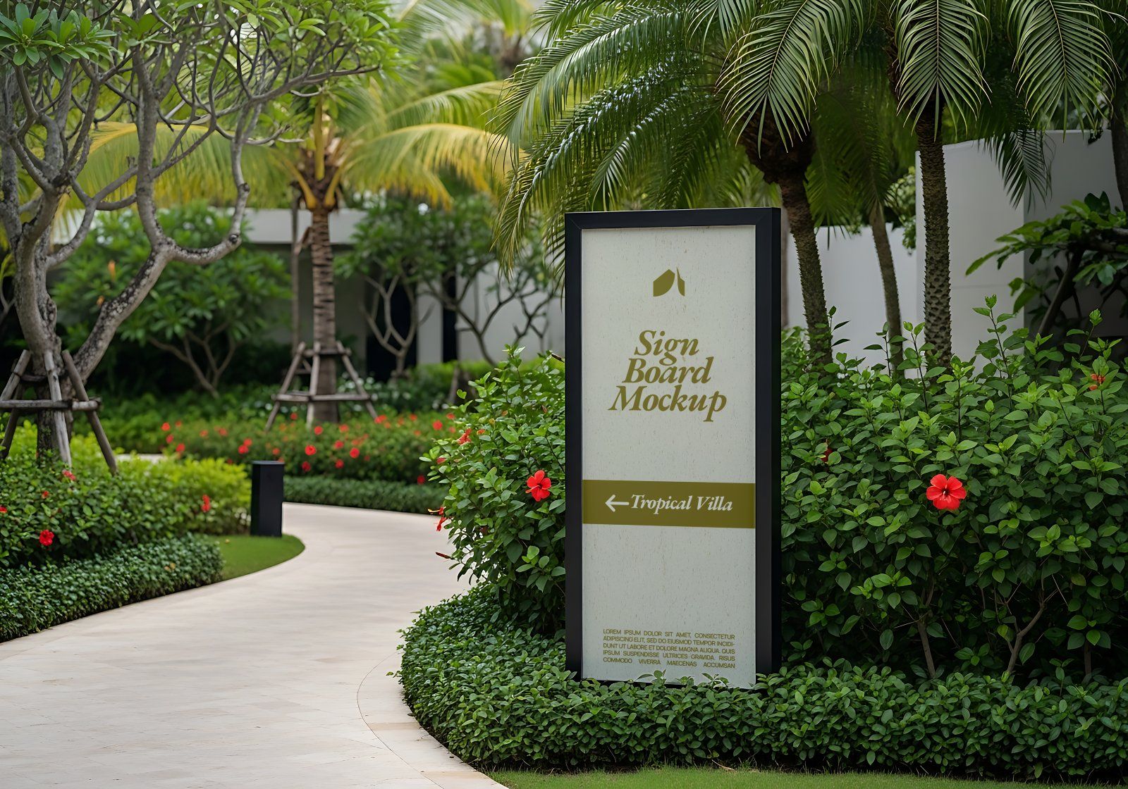 Premium Branding Items in Resort Mockup — image 14