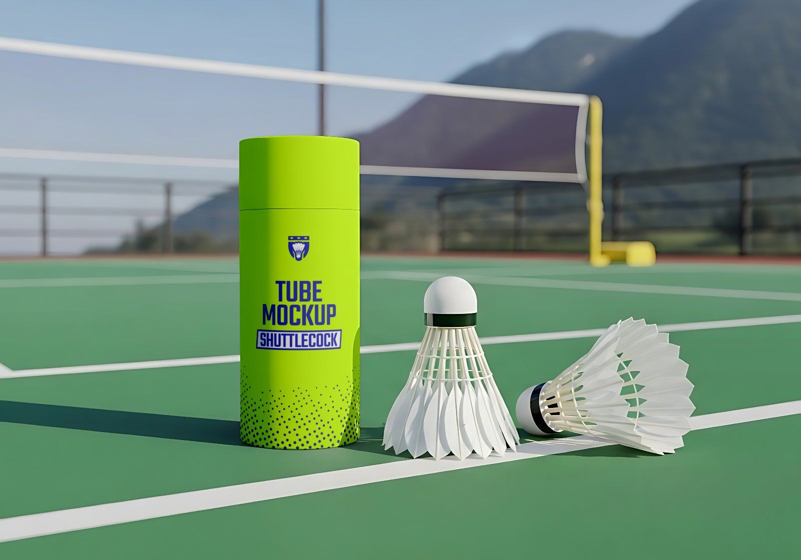 Premium Branding Badminton Mockup — image 2