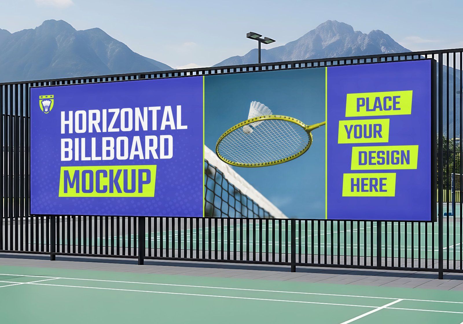 Premium Branding Badminton Mockup — image 3