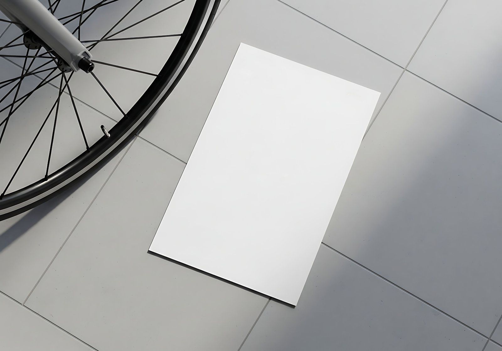Cycling Flyer Mockup – Realistic PSD Template for Sports & Event Promotion — image 2
