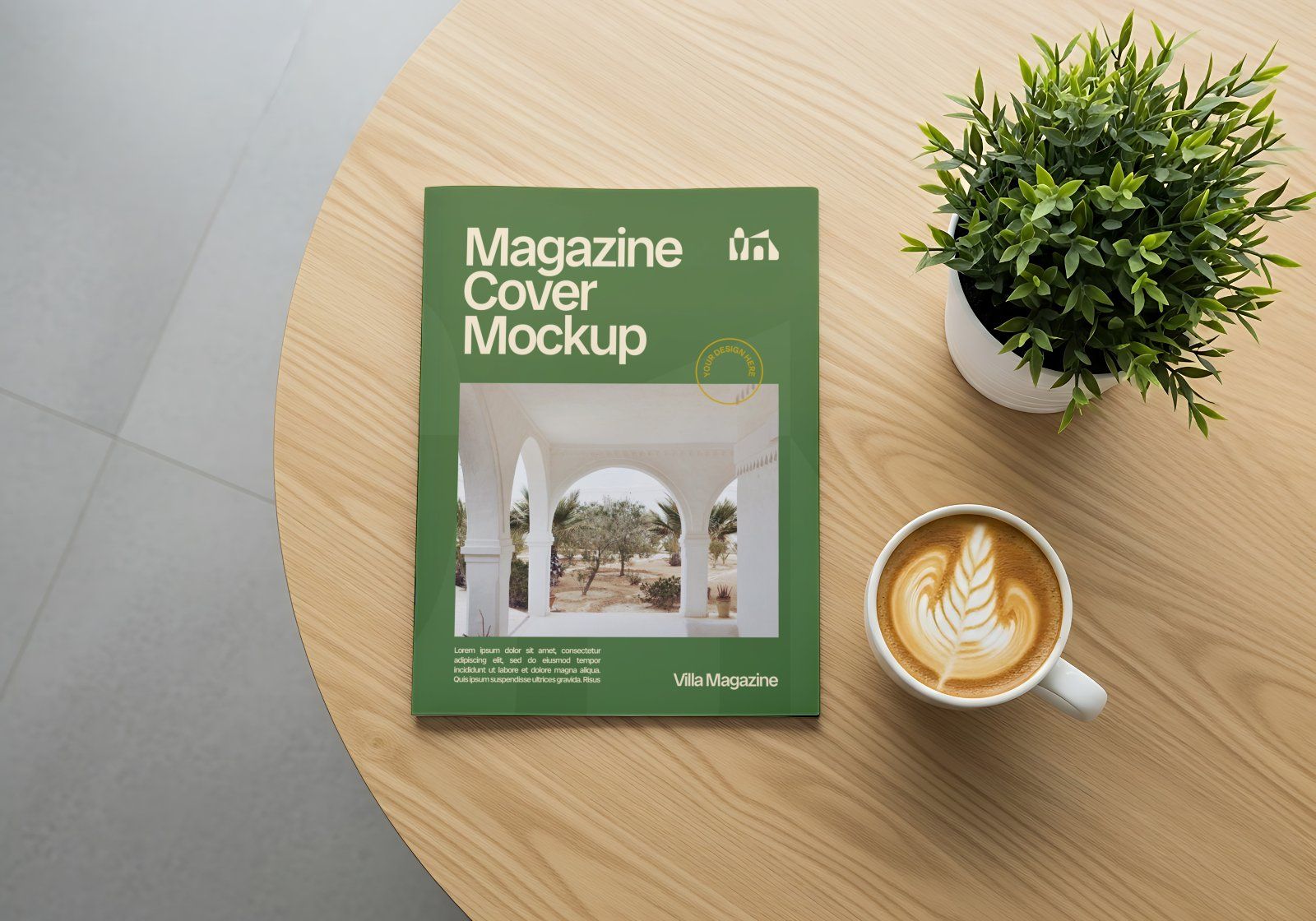 Premium Branding Villa Mockup — image 3