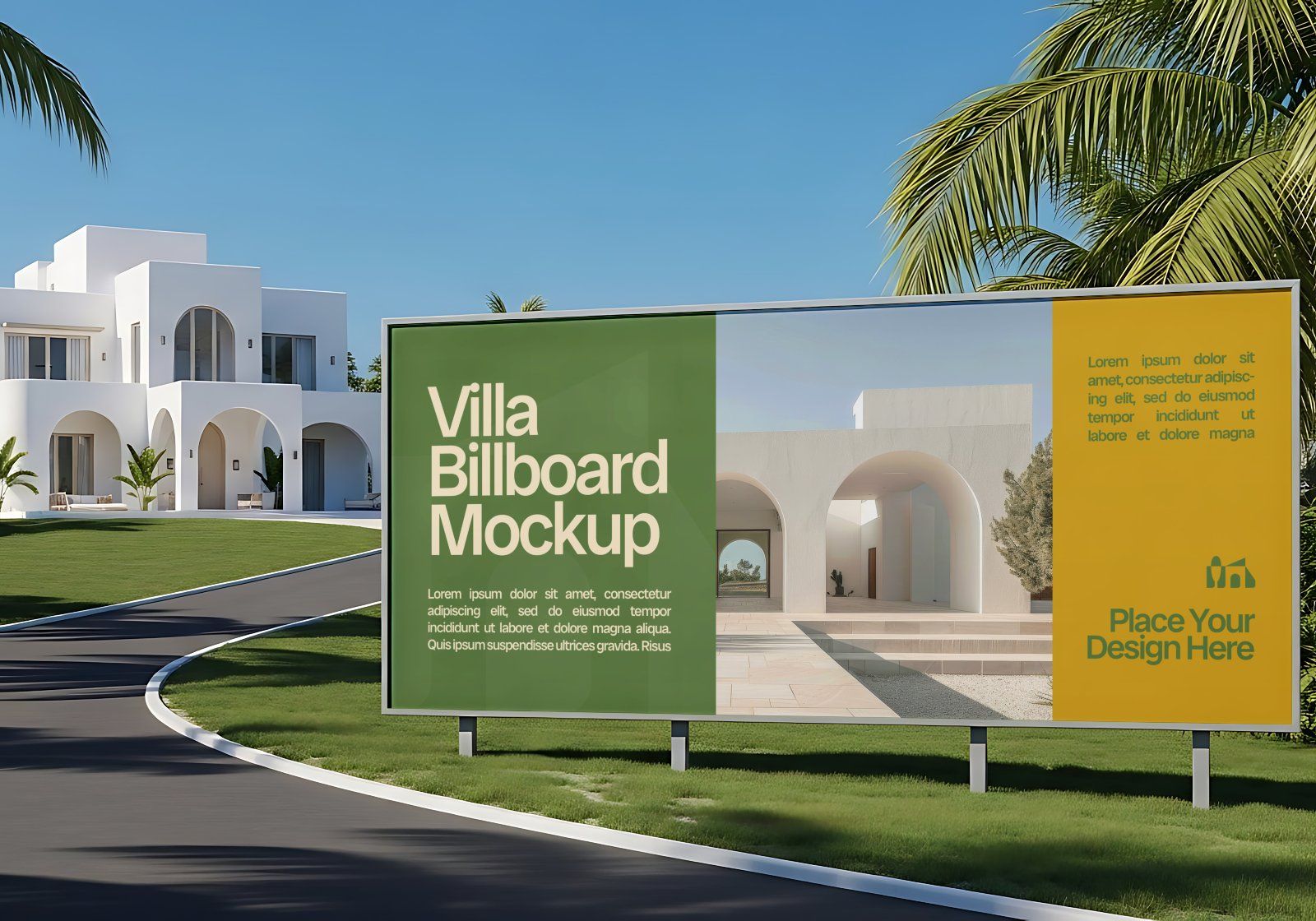 Premium Branding Villa Mockup — image 7