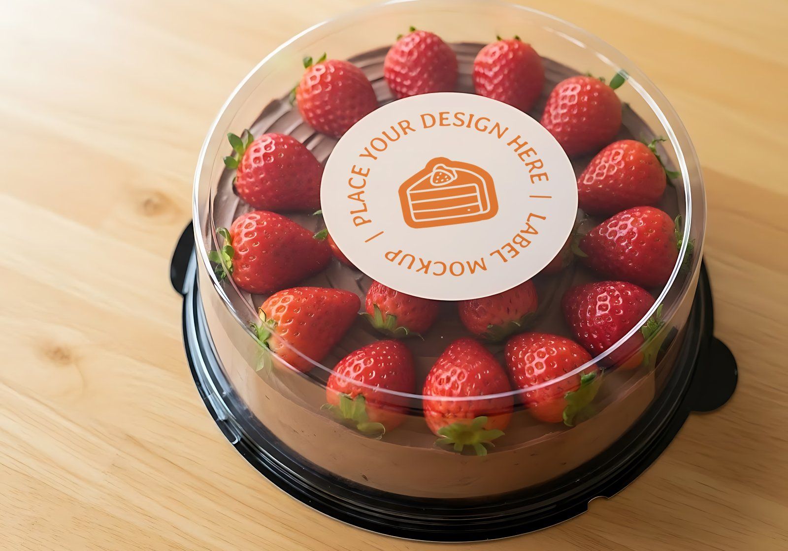 Premium Branding Orange Bakery Store Mockup — image 5