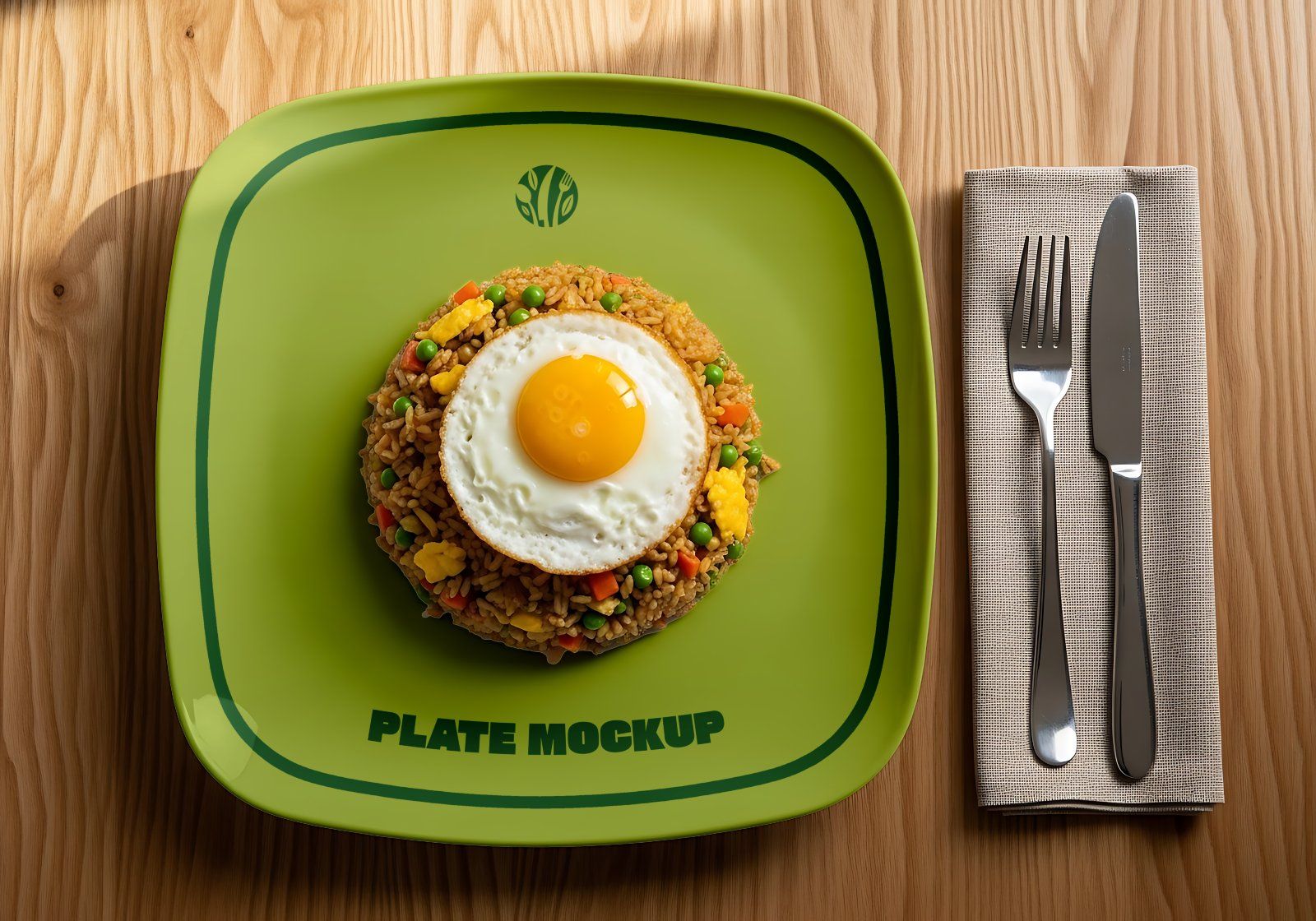 Premium Branding Green Restaurant Mockup — image 6
