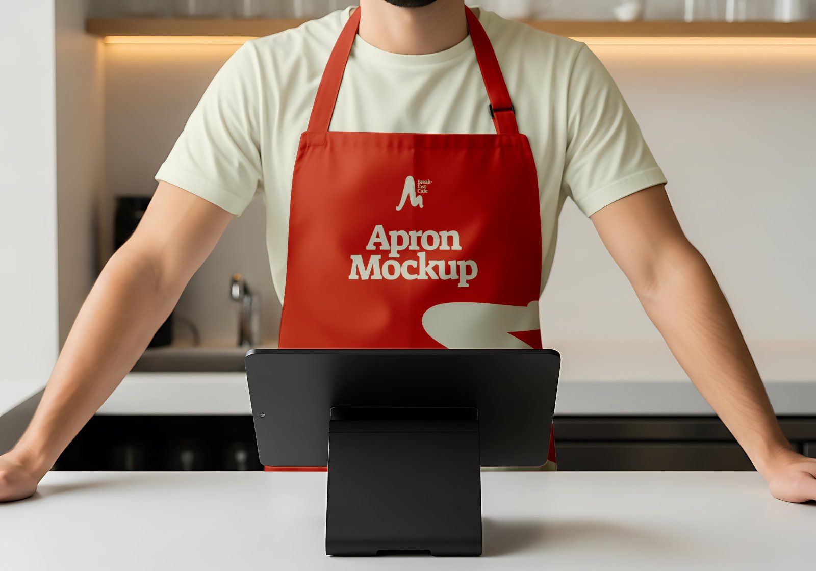 Breakfast Café Mockup Bundle PSD – Menu, Packaging, Apron & Coffee Branding Scene — image 9