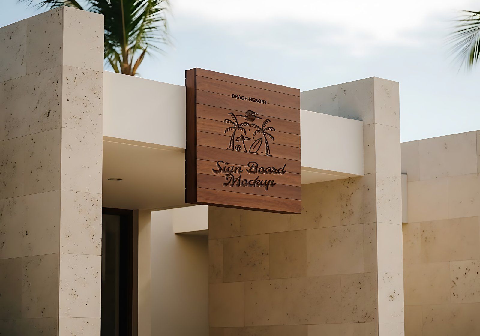Premium Branding Beach Resort Mockup — image 8