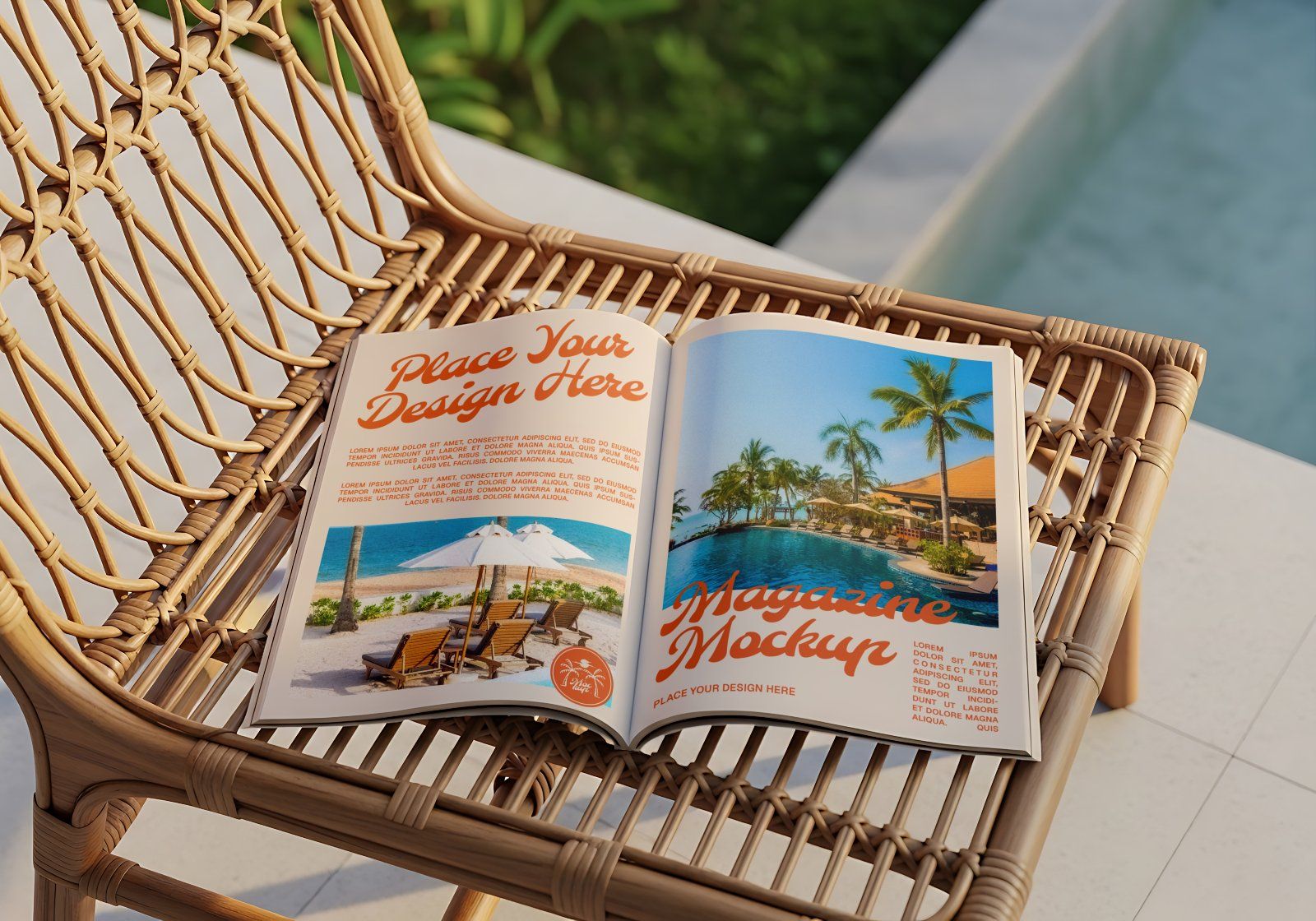 Premium Branding Beach Resort Mockup — image 12