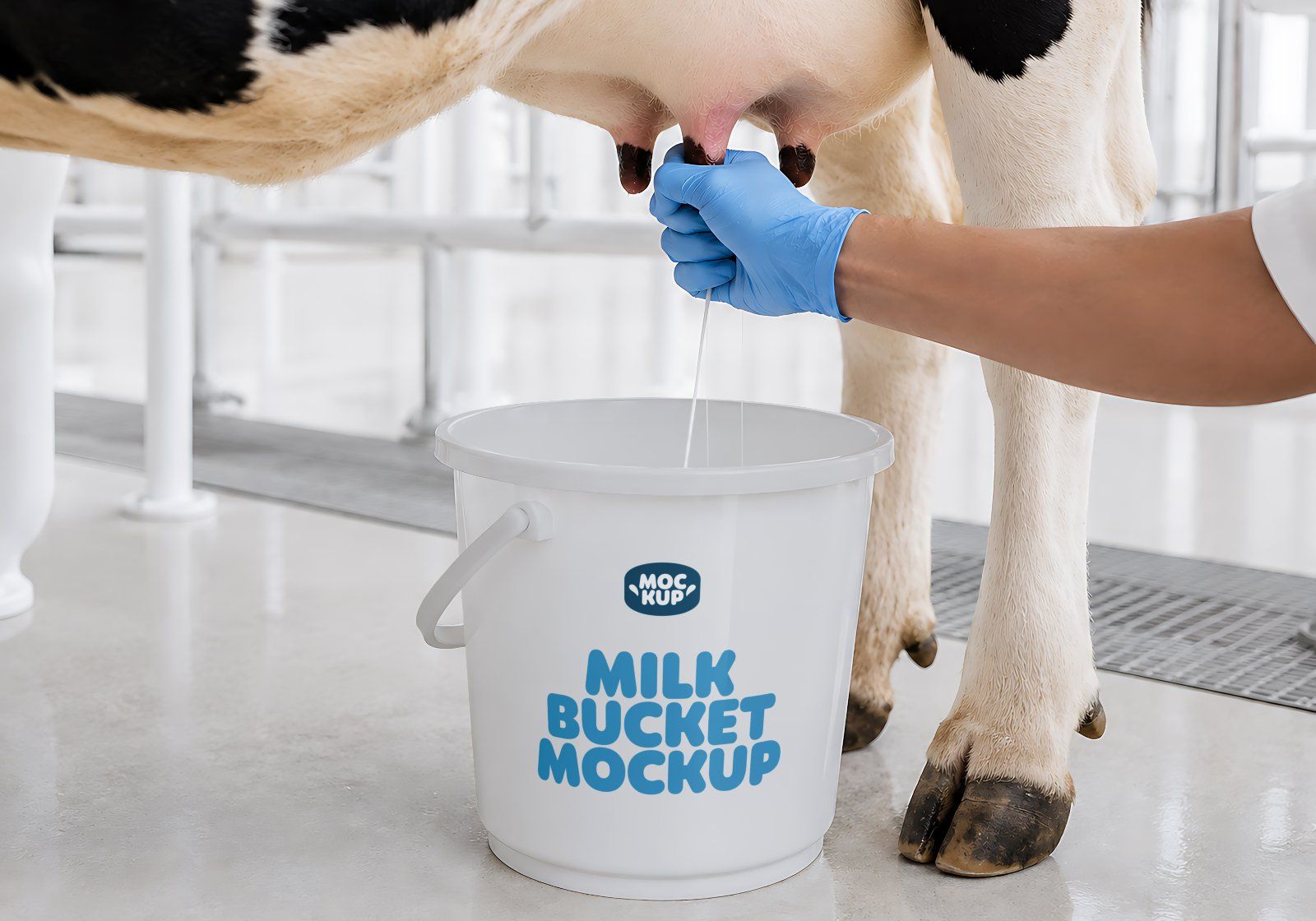 Premium Branding Milk Store Mockup — image 8