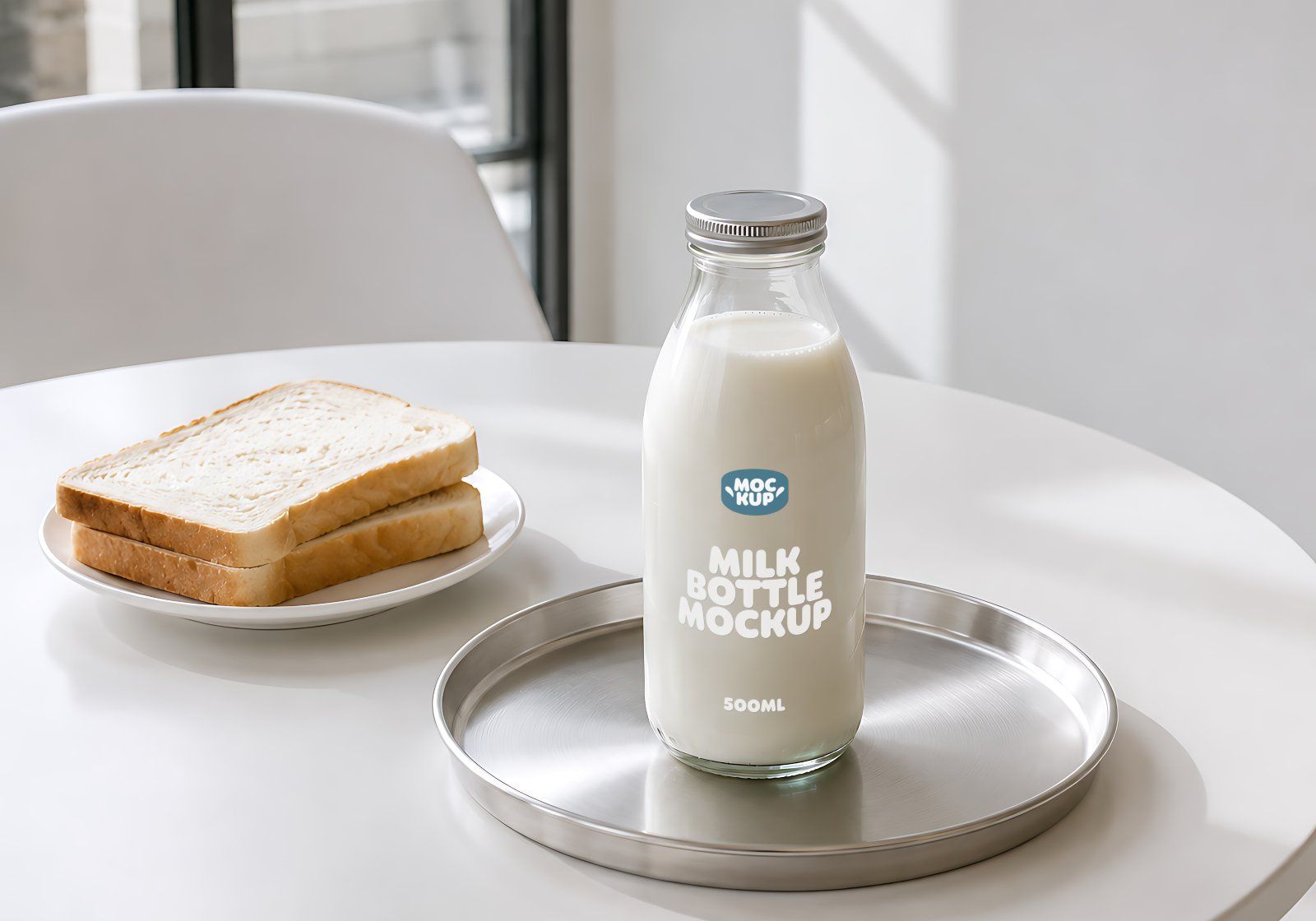 Premium Branding Milk Store Mockup — image 10