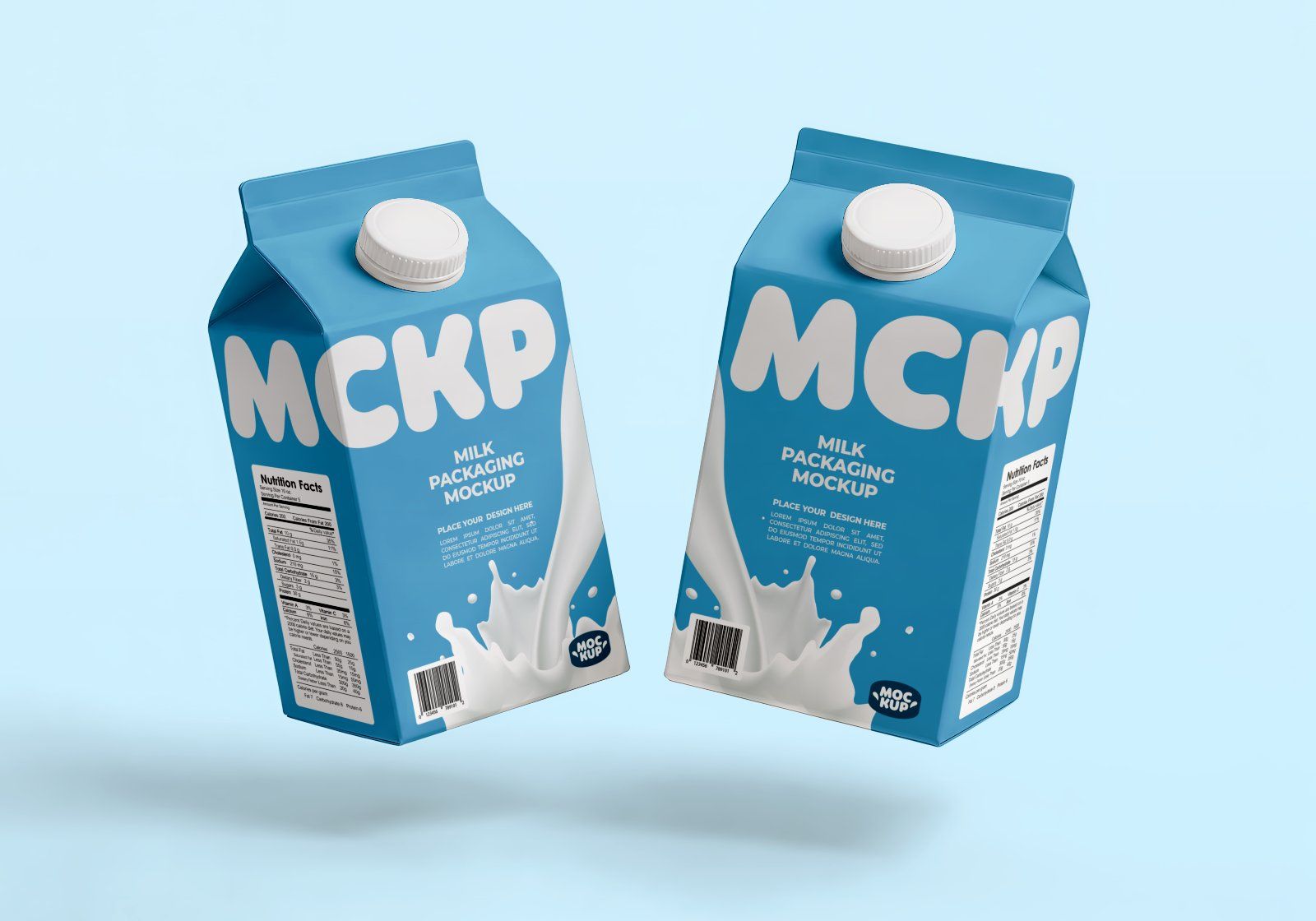 Premium Branding Milk Store Mockup — image 14