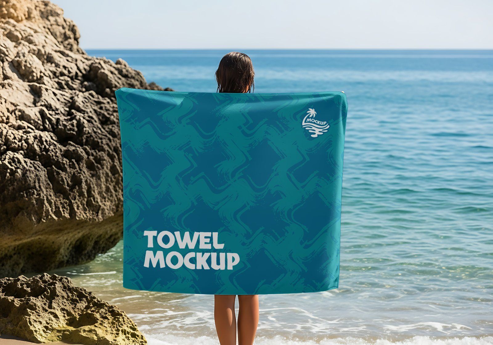 Premium Branding Beach Mockup — image 5