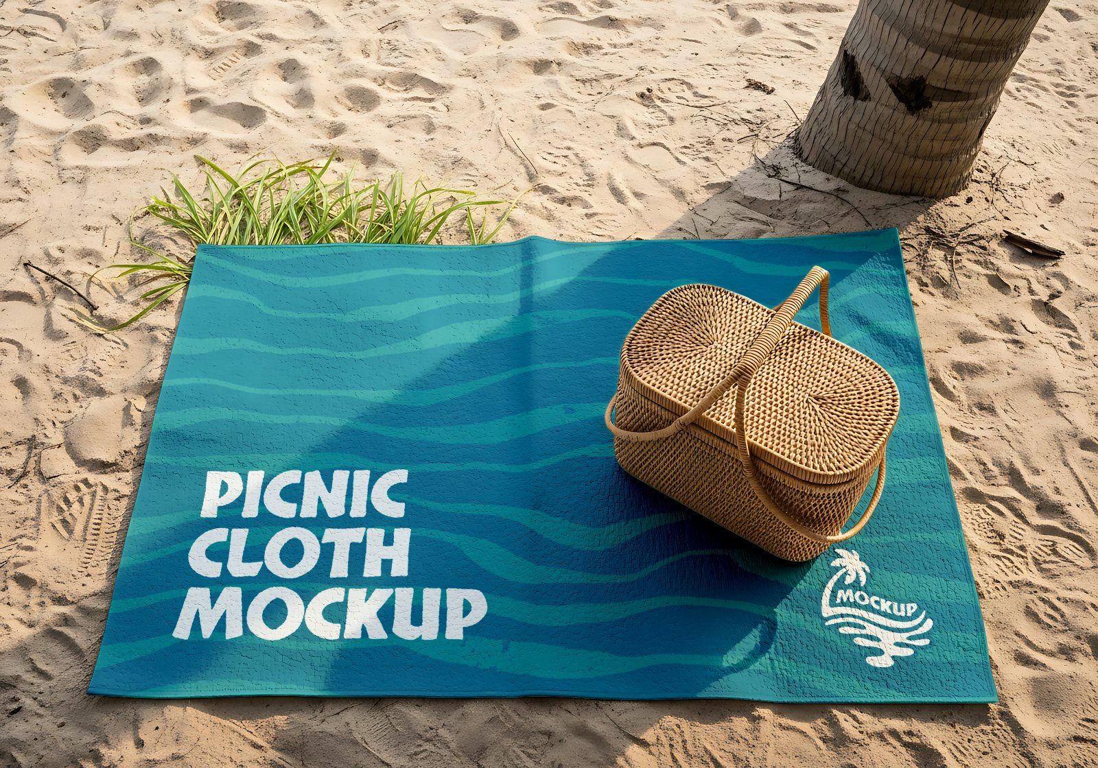 Premium Branding Beach Mockup — image 9