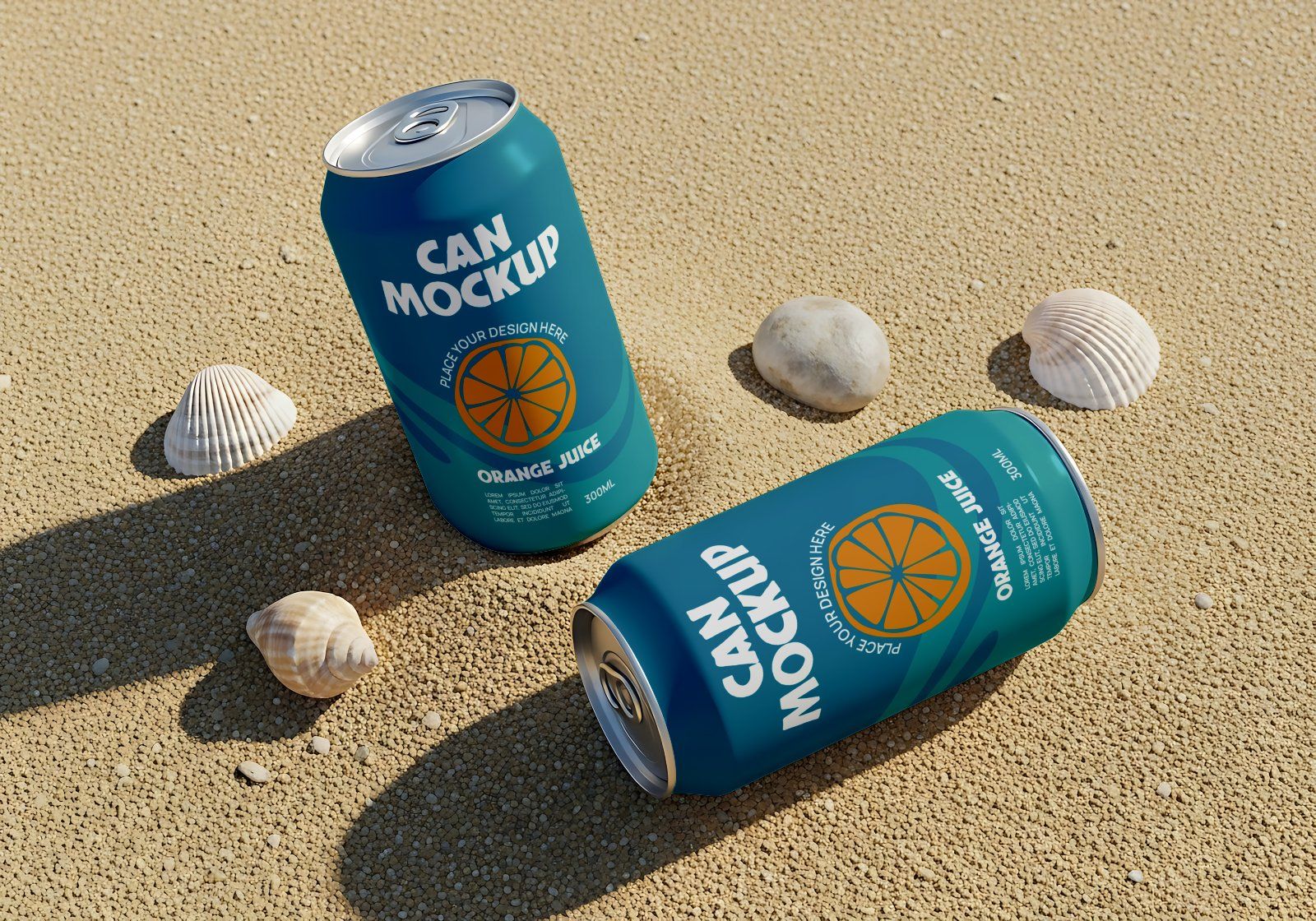 Premium Branding Beach Mockup — image 10