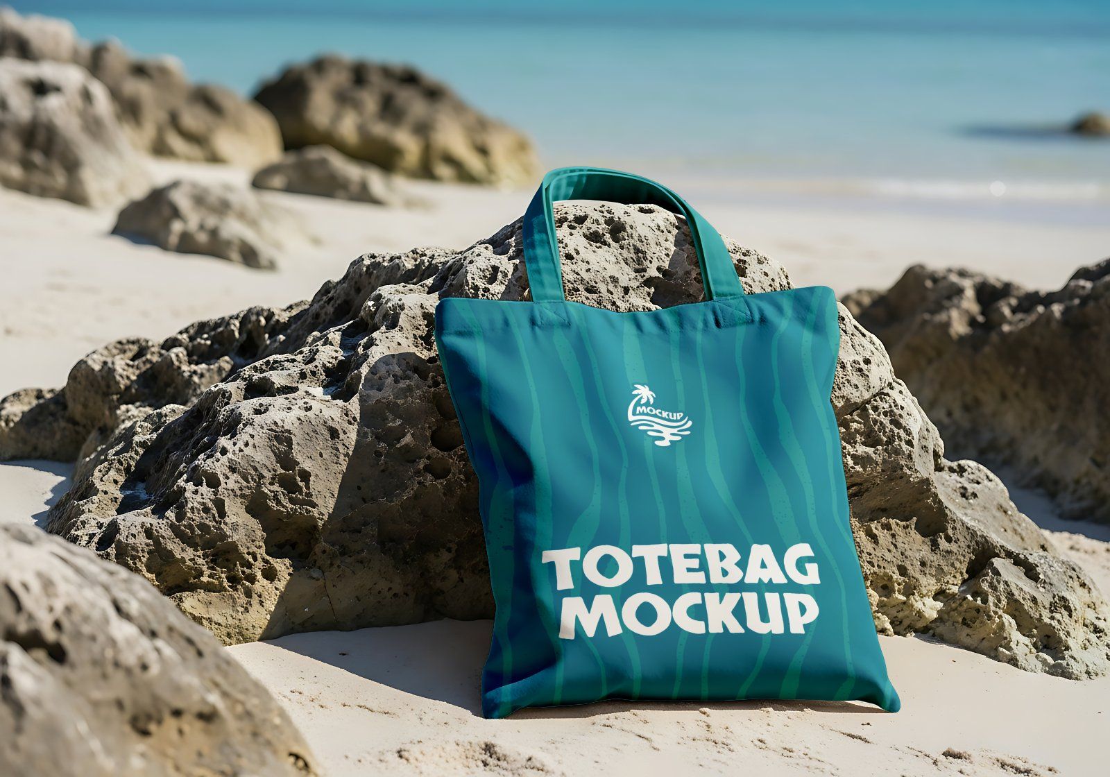 Premium Branding Beach Mockup — image 15