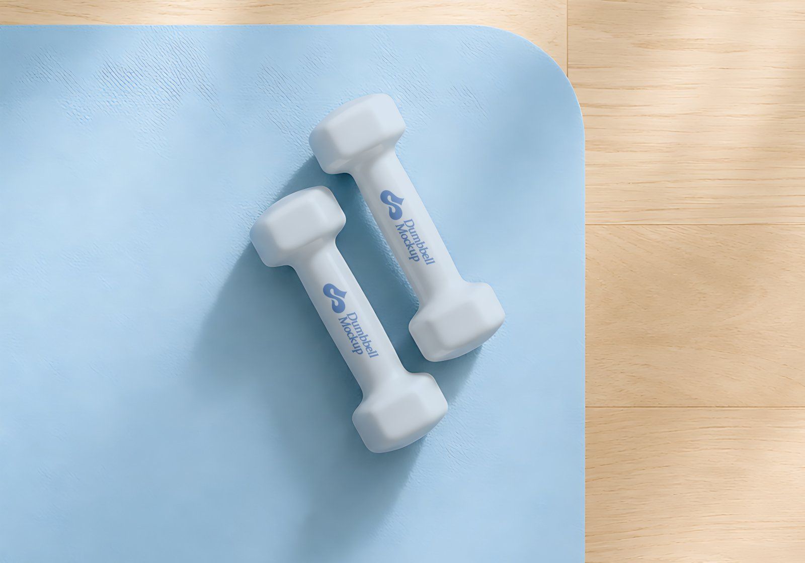 Premium Branding Blue Pilates Mockup — image 2