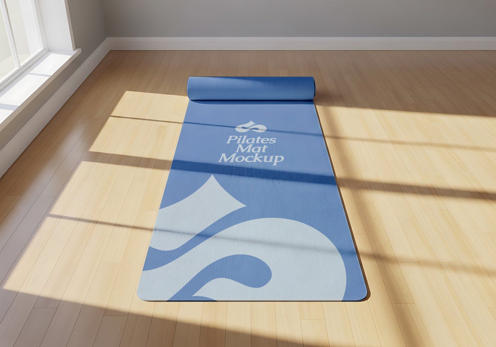 Premium Branding Blue Pilates Mockup — image 6