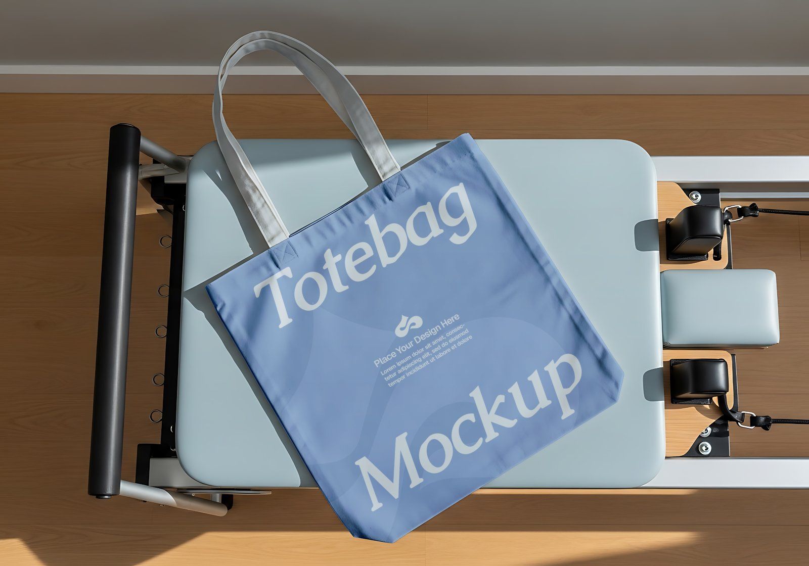 Premium Branding Blue Pilates Mockup — image 11