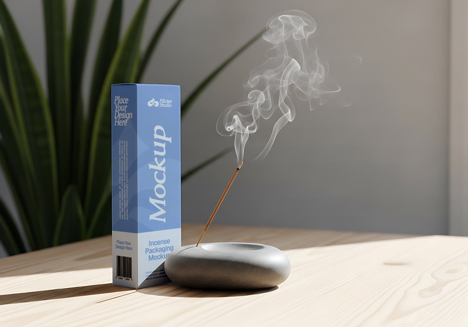 Premium Branding Blue Pilates Mockup — image 15