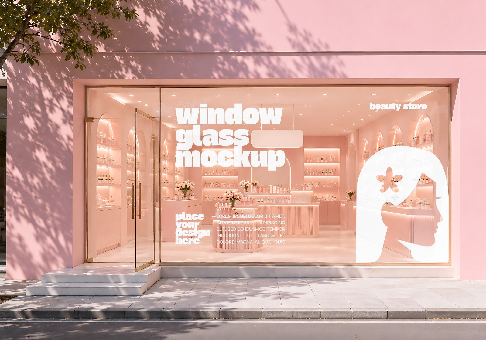 Premium Branding Beauty Care Cosmetic Store Mockup — image 13