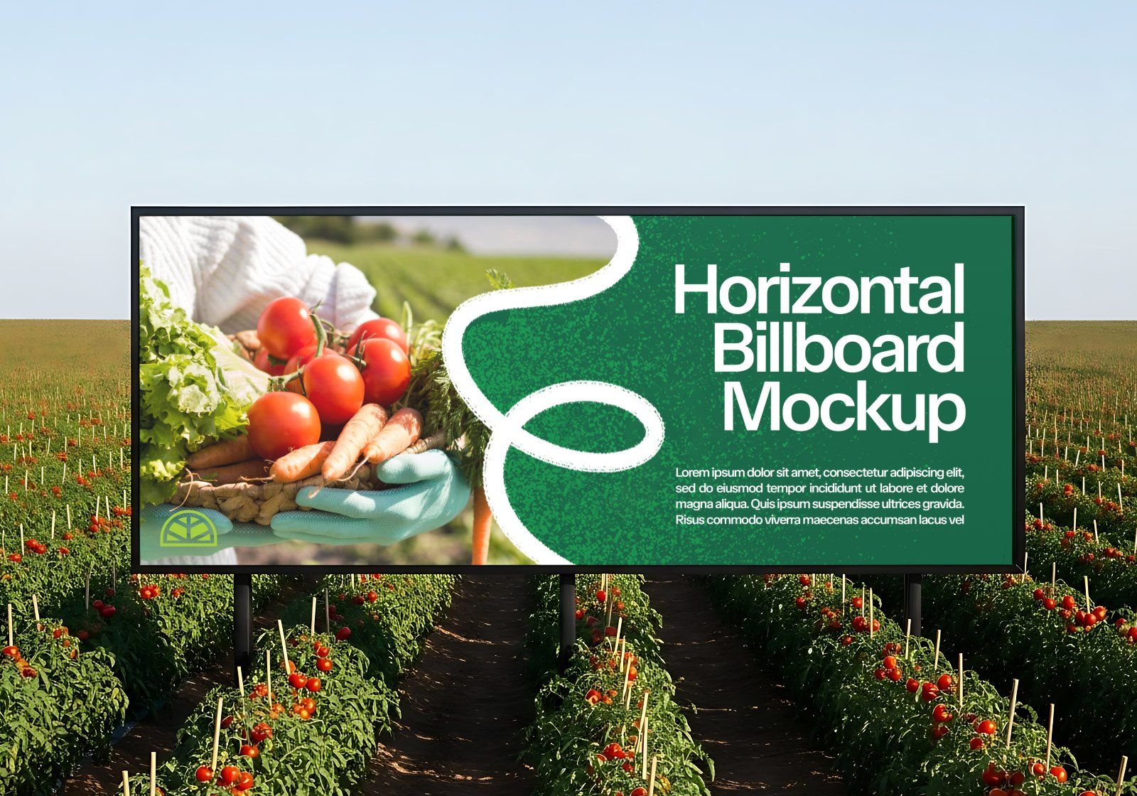 Vegetable Farm Mockup Bundle PSD – Agriculture & Organic Food Branding Mockups — image 8