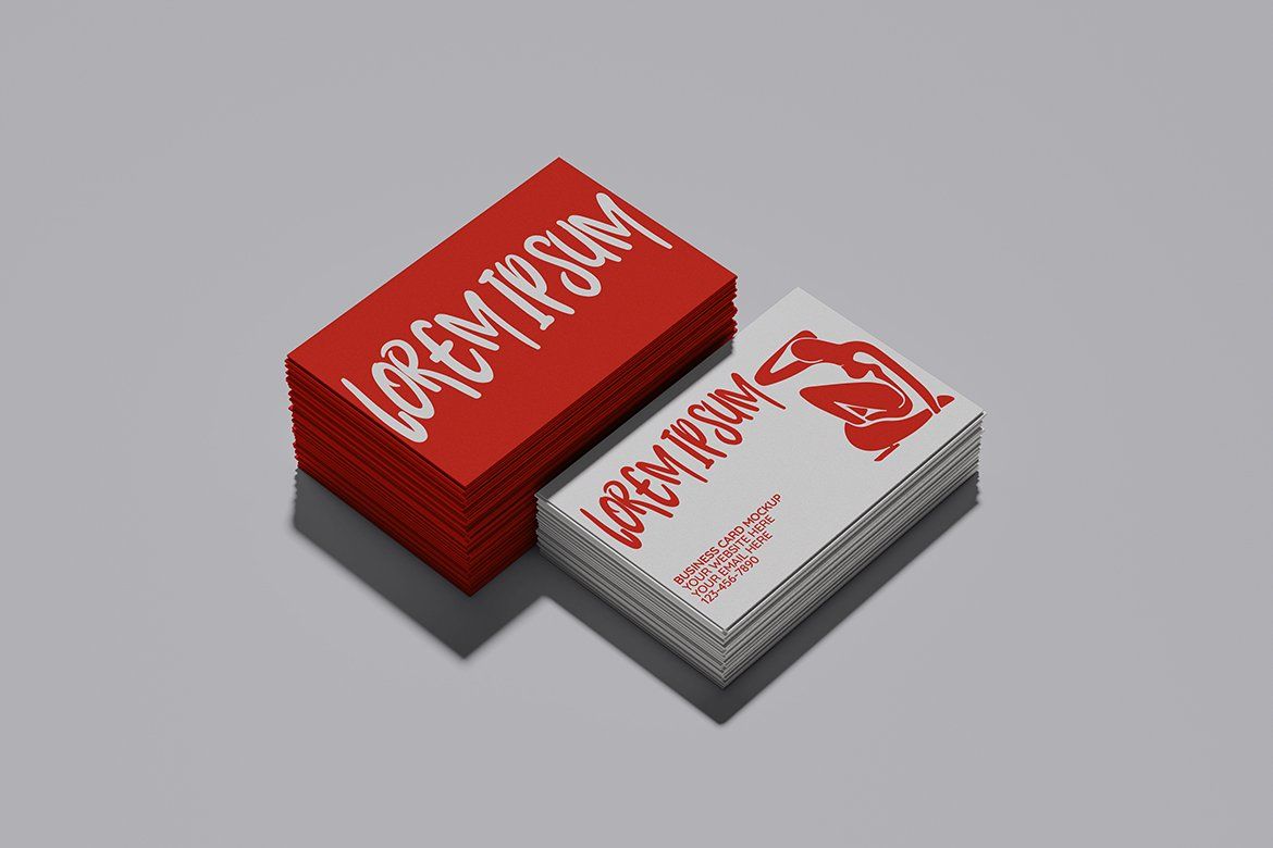Business Card Mockups (4 Objects) — image 3