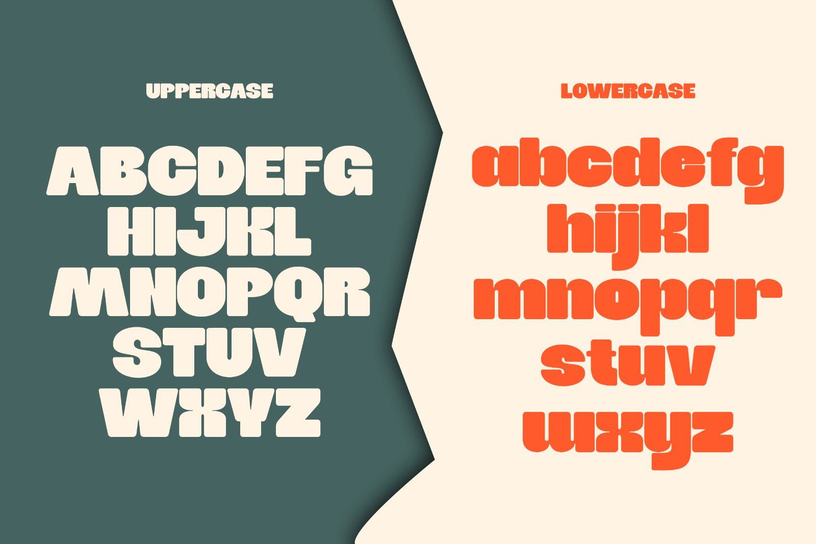 Shagie Boogie | Extra Chunky Bold Display Font — image 8