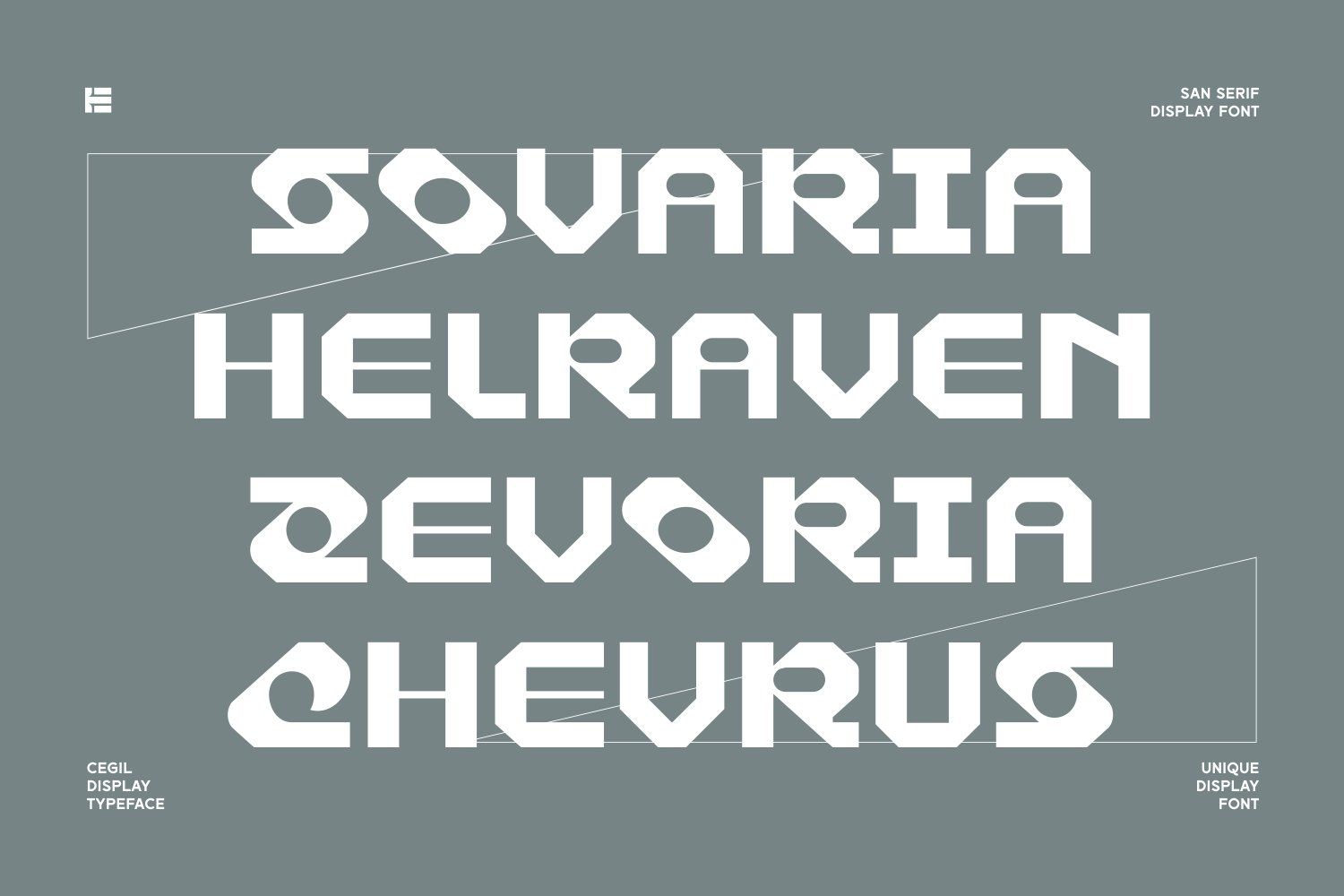 Cegil Display Font — image 3
