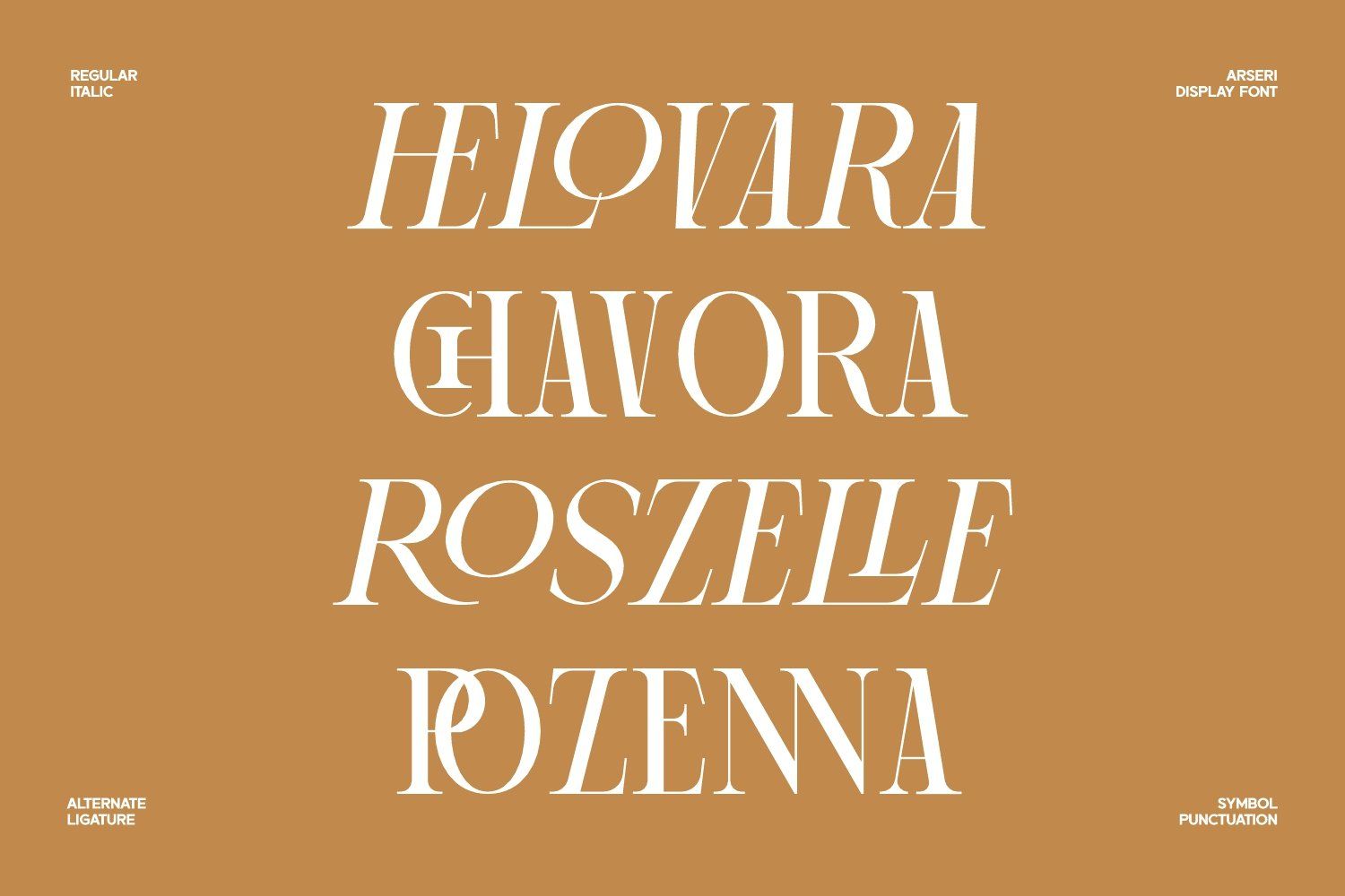 Arseri – Elegant Serif Display Font — image 3