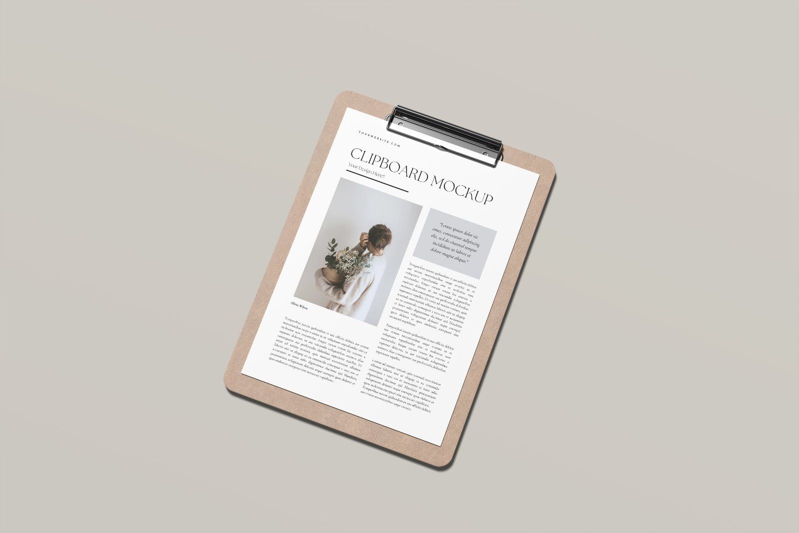Clipboard Mockup — image 3