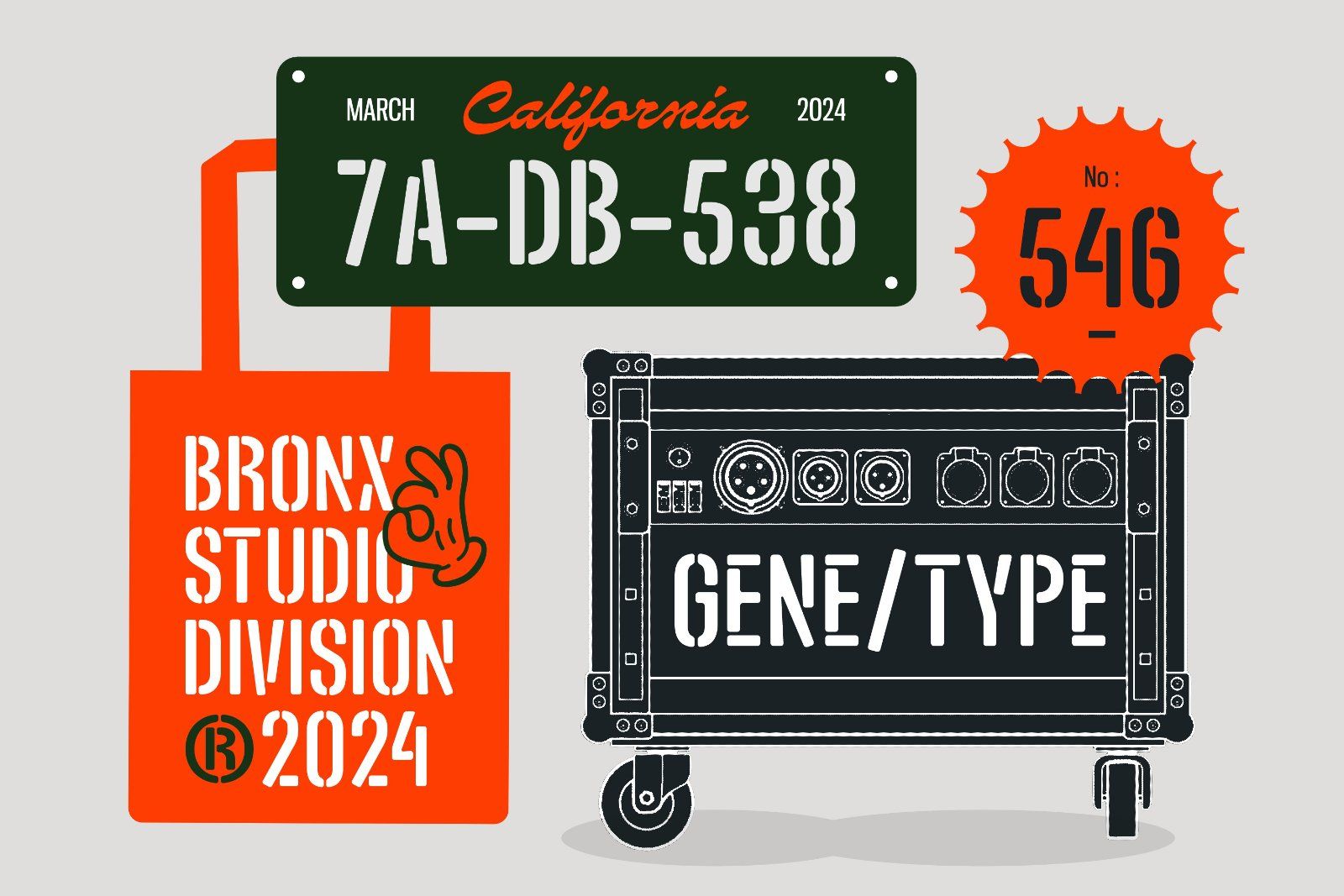 Spencer Stencil Font — image 3