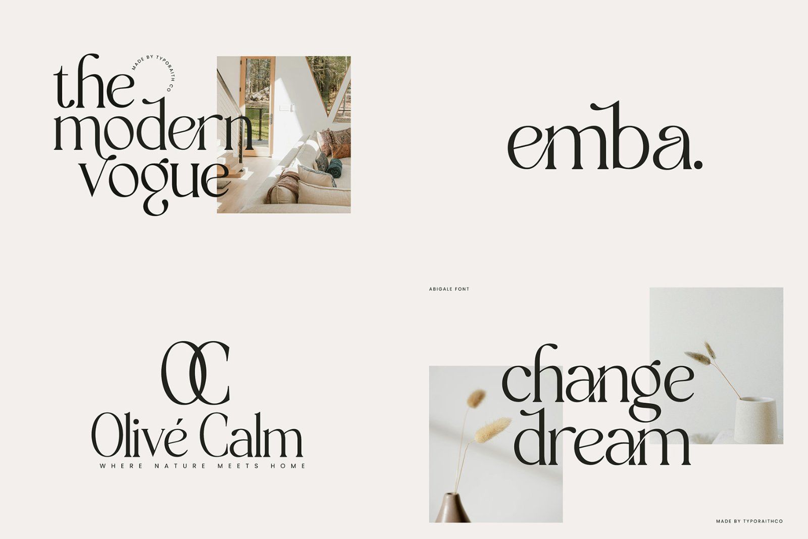 Modern Serif & Script Font Bundle — image 6