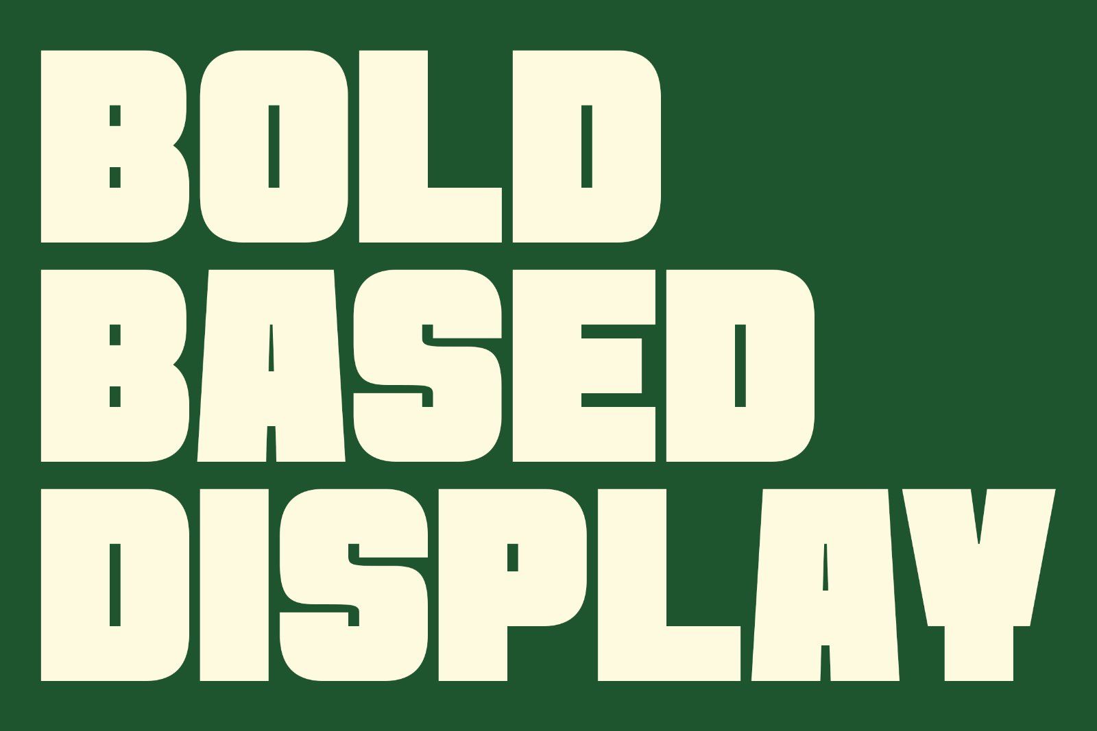 Moreno | Combination Display Font — image 3