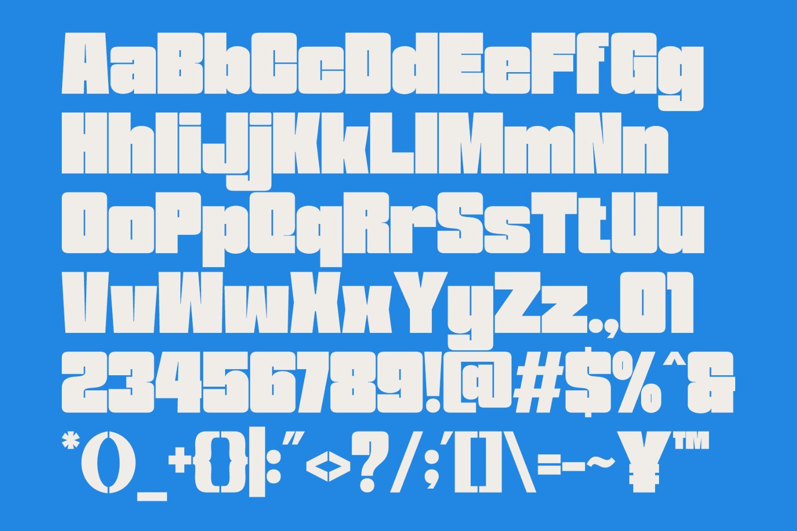 Rough | Bold Sans Serif Font — image 10