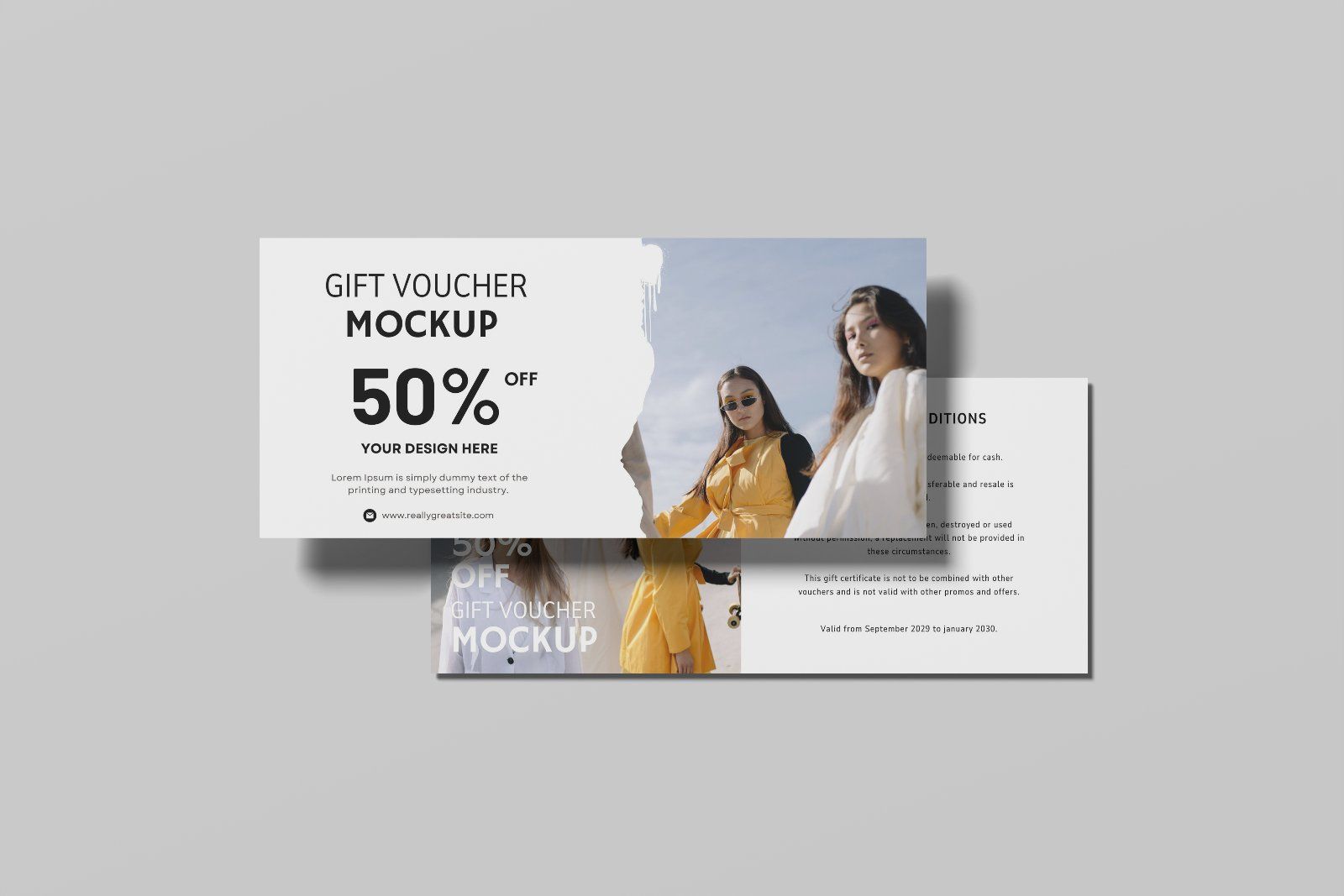 Gift Voucher Mockup — image 1