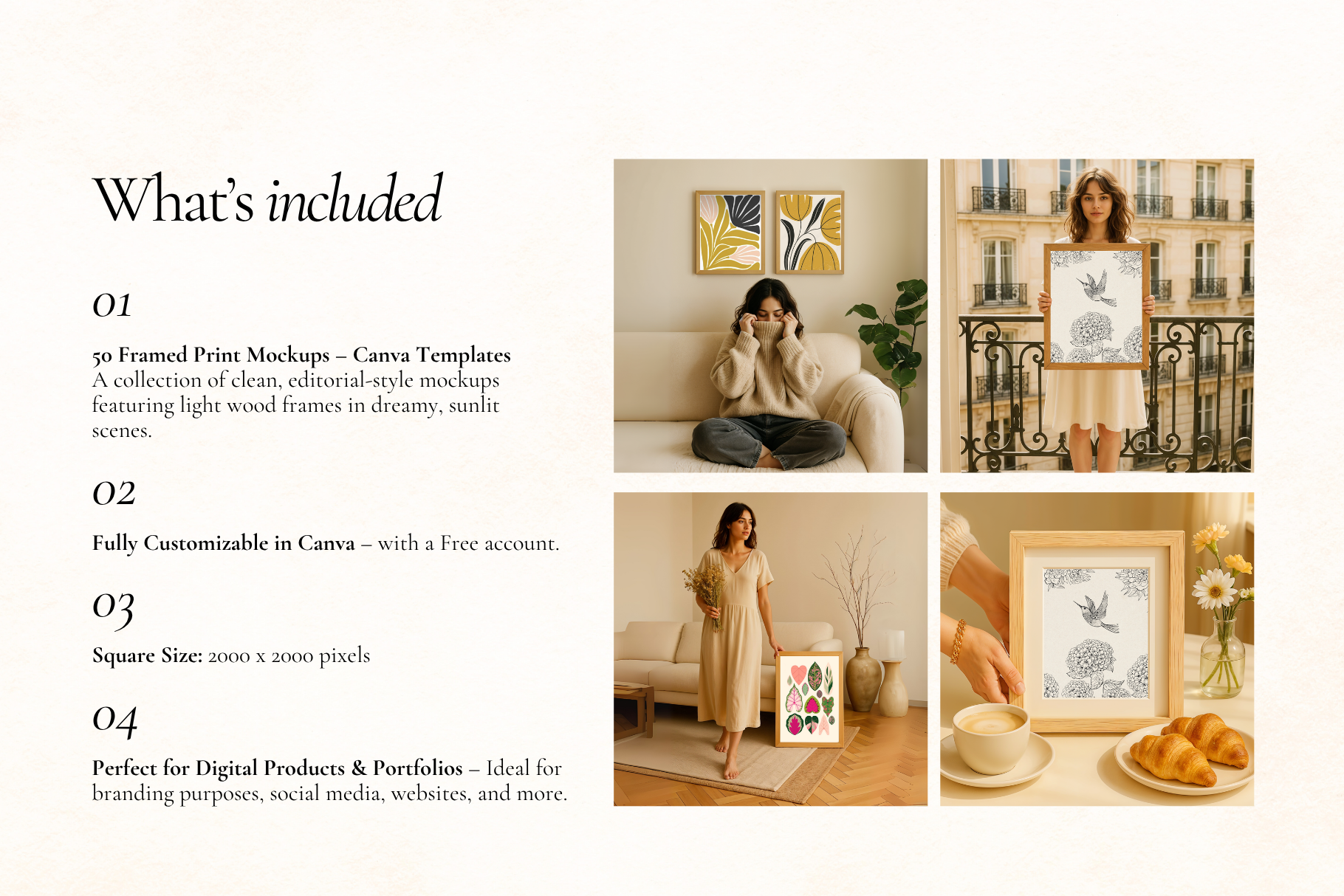 50 Frame Mockups for Canva — image 3