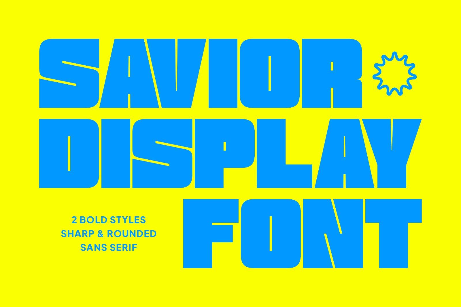 Savior - 2 Styles Bold Sans Serif — image 3