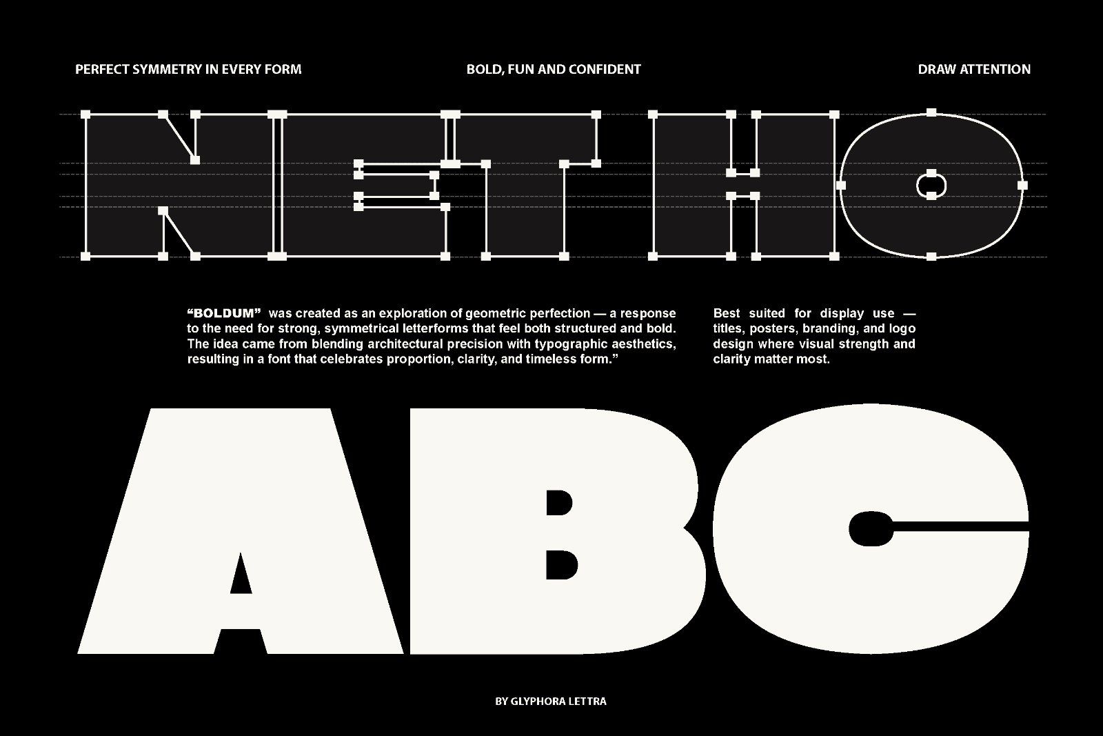 Boldum - Bold Display Sans Serif Font — image 3