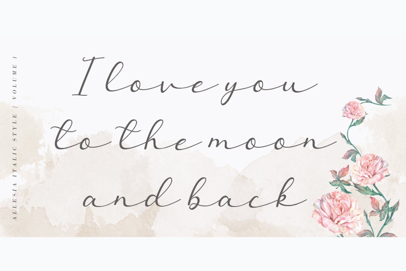 Allesia gorgeous handwritten font wedding font — image 9