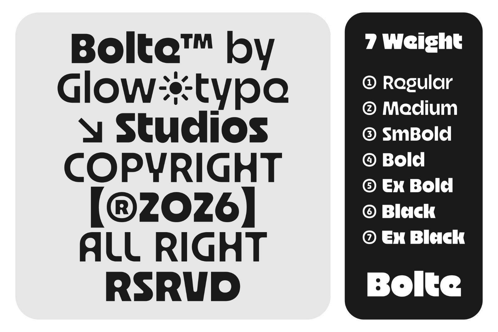 Bolte Sans — image 3