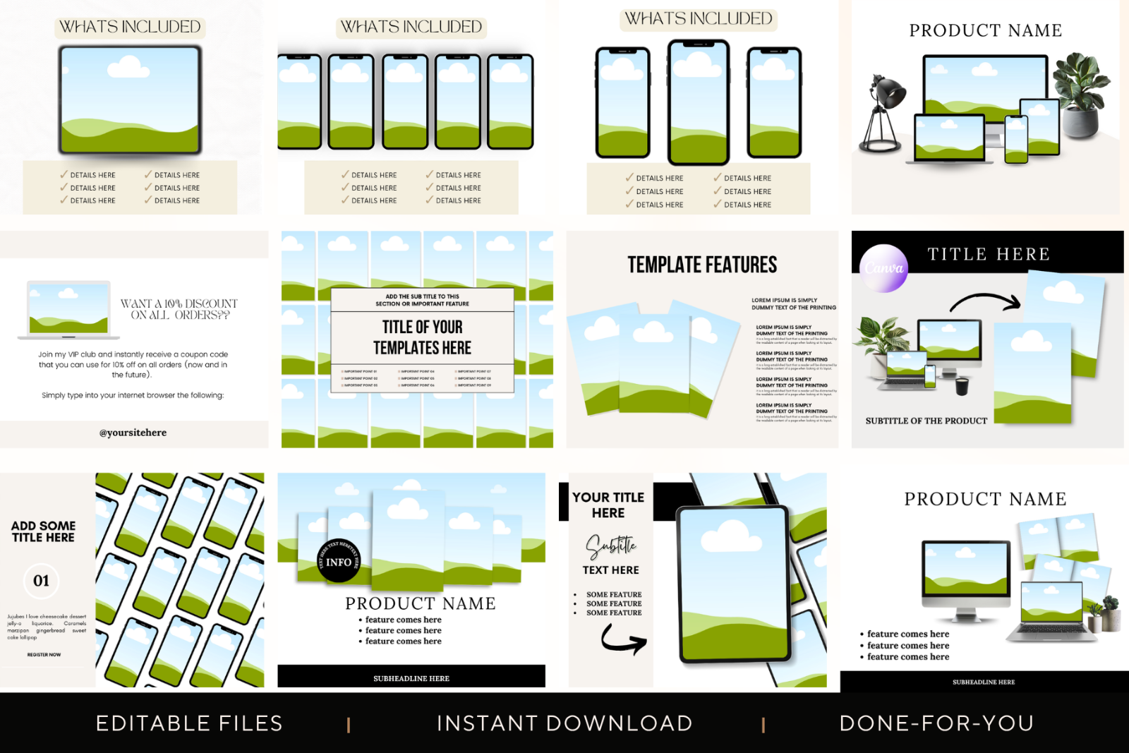 Digital Listing Mockup Templates — image 3